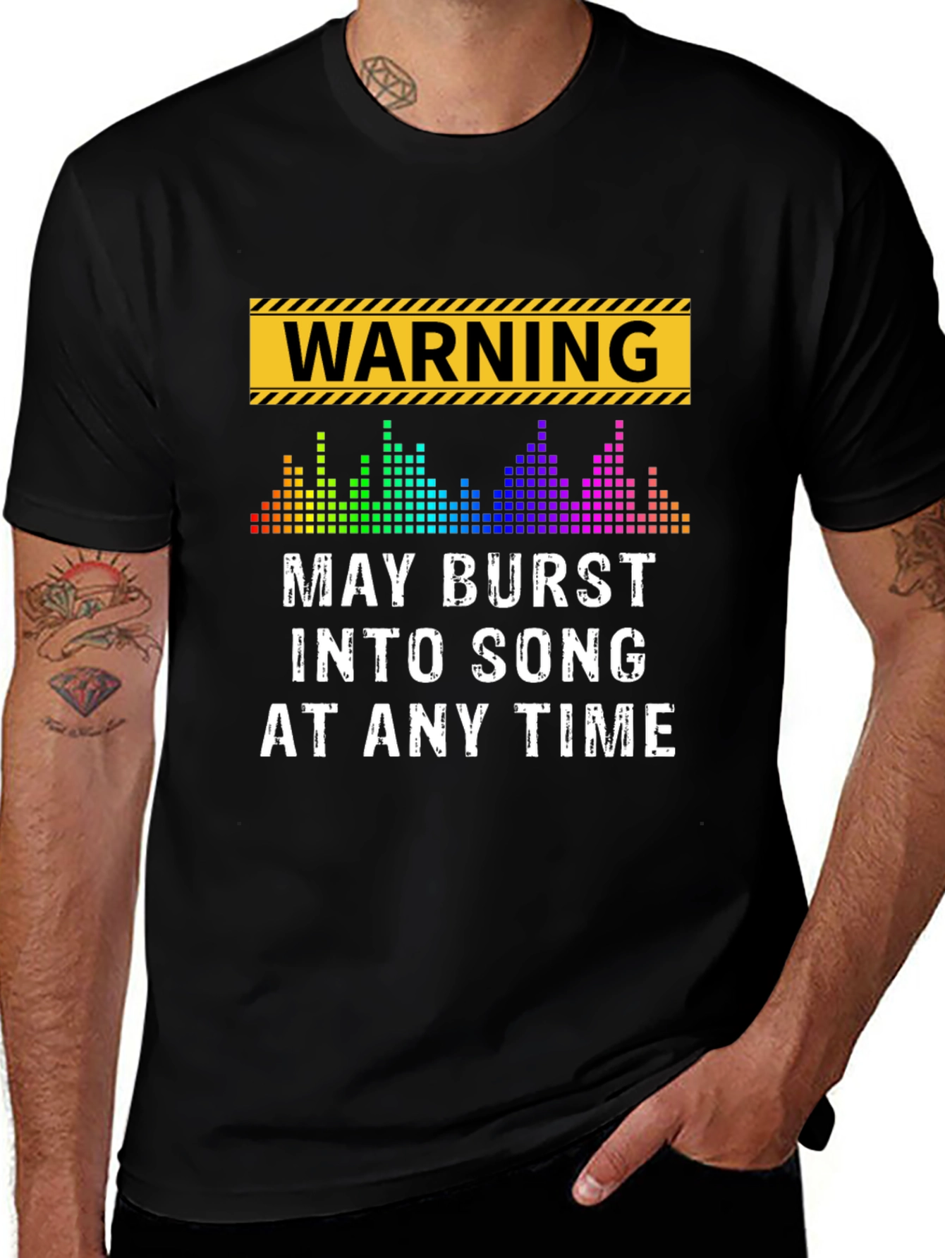 Variant 14 of Warning May Burst Into Song T-Shirt