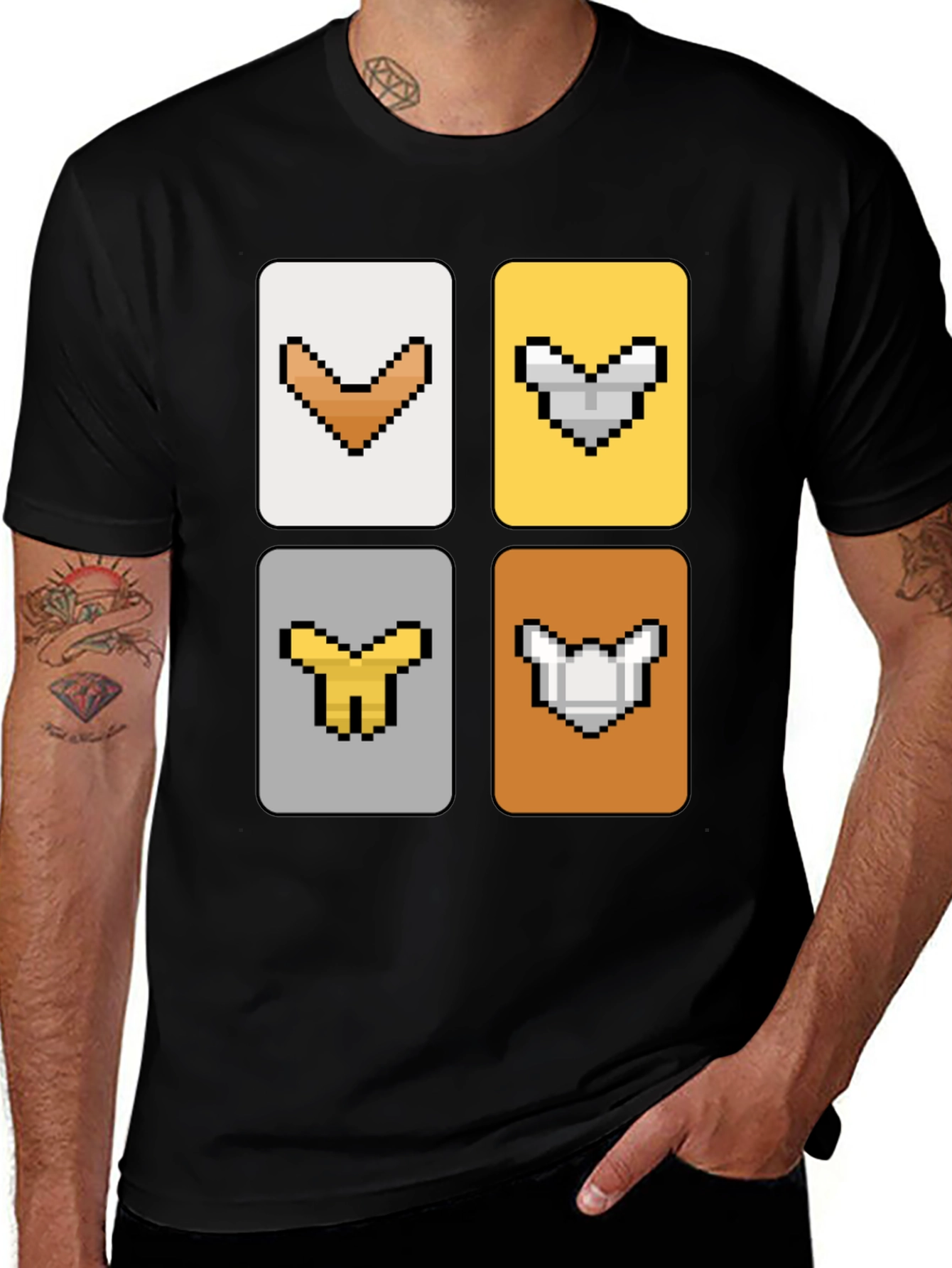 Variant 20 of Pixel Art T-Shirt - Gaming Inspired Retro Design