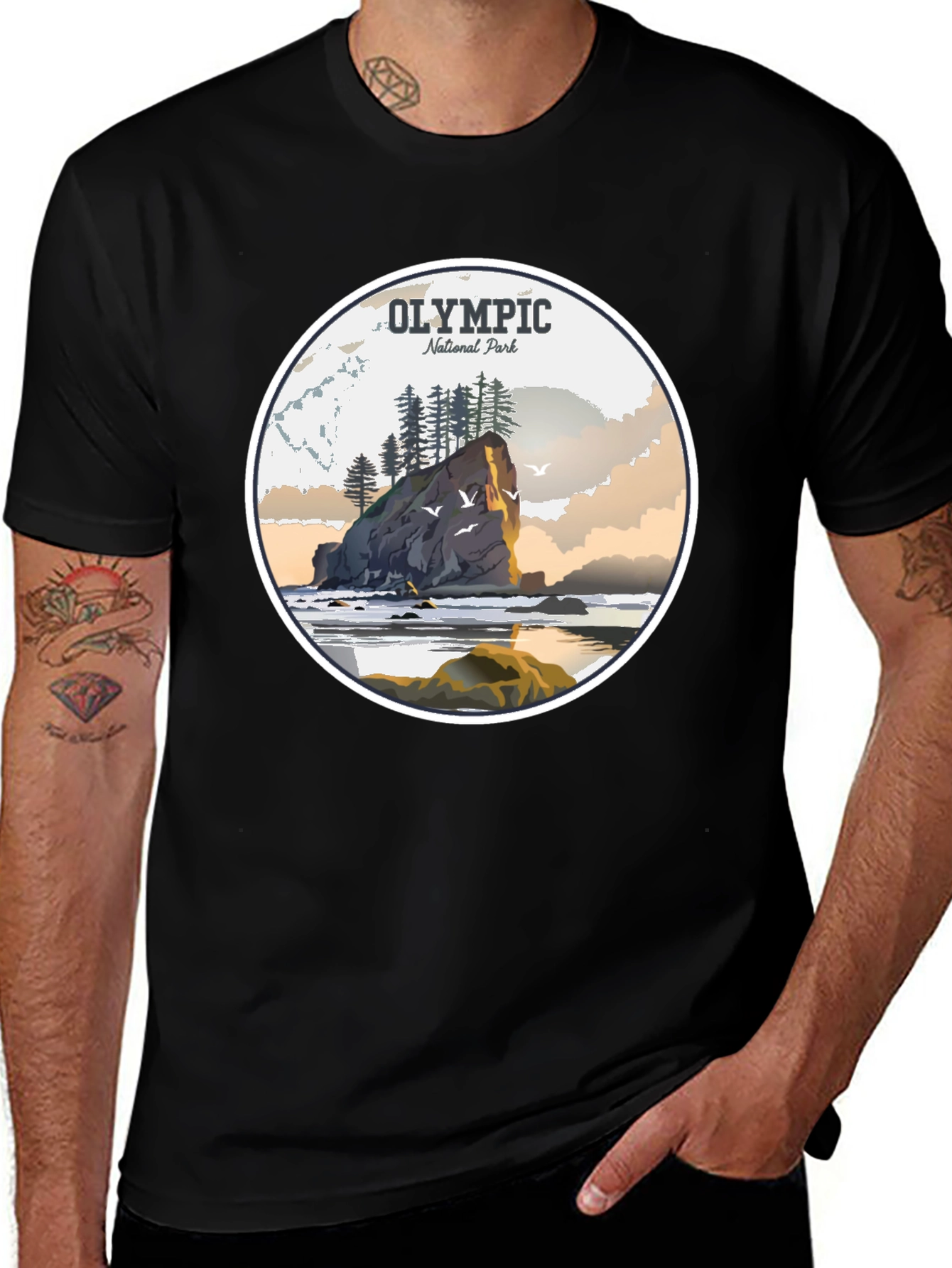Olympic National Park Scenic T-Shirt