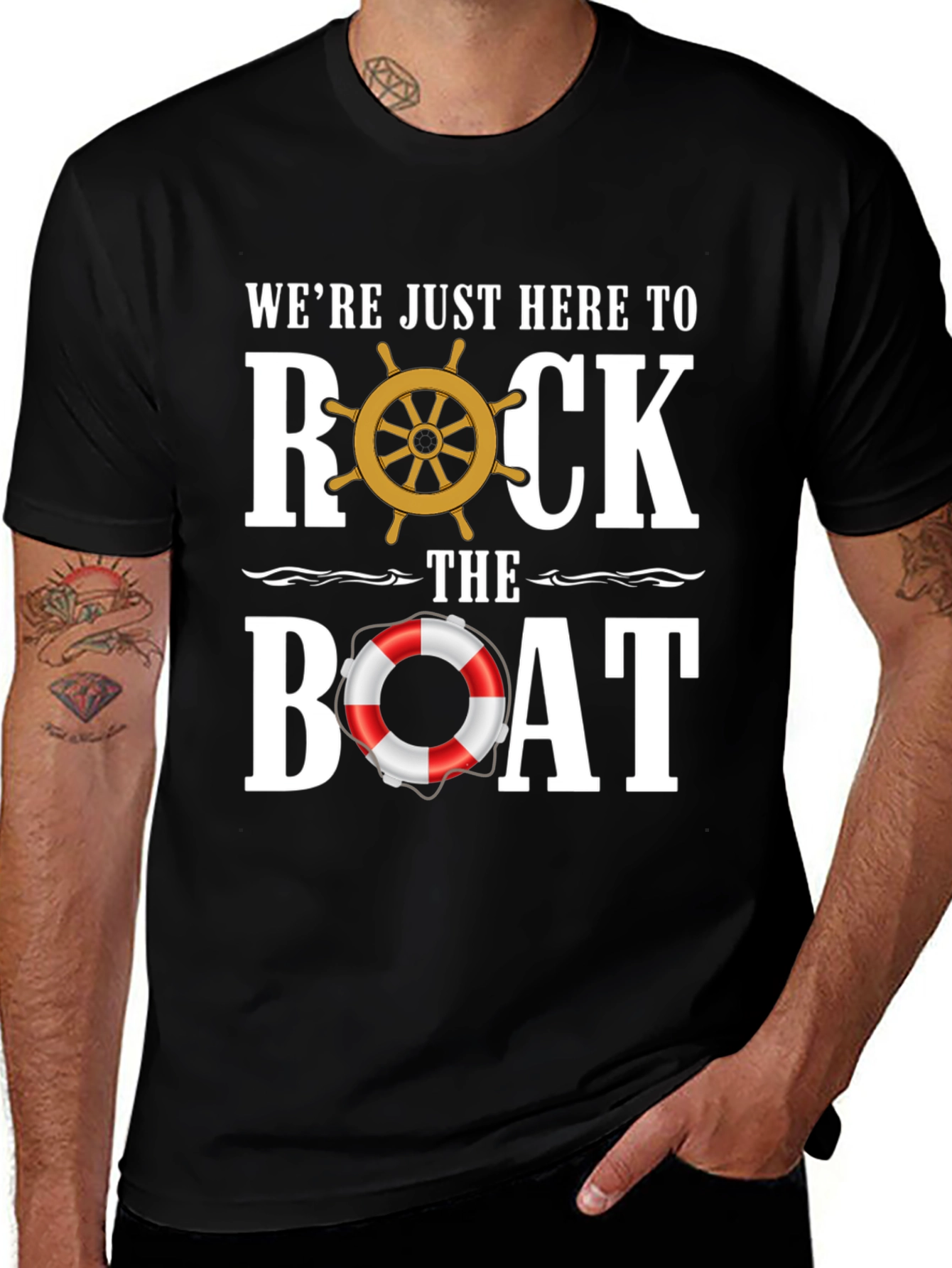 Variant 25 of Rock The Boat Graphic T-Shirt