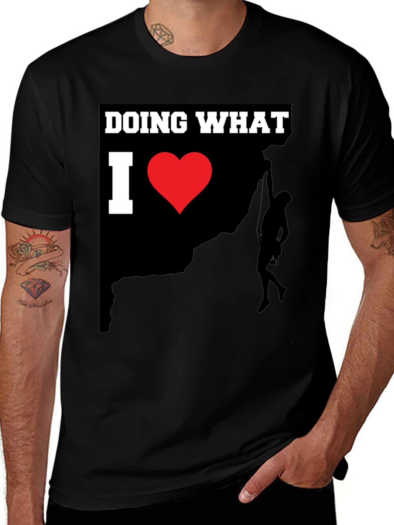 Climbing Lover T-Shirt: Doing What I Love