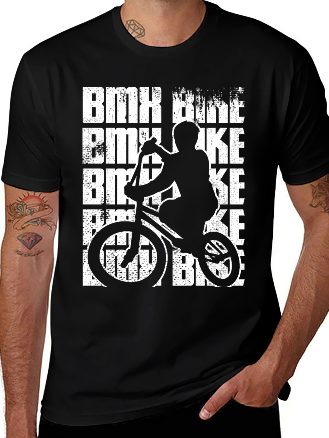 Variant 30 of BMX Bike Graphic Tee - Ride in Style