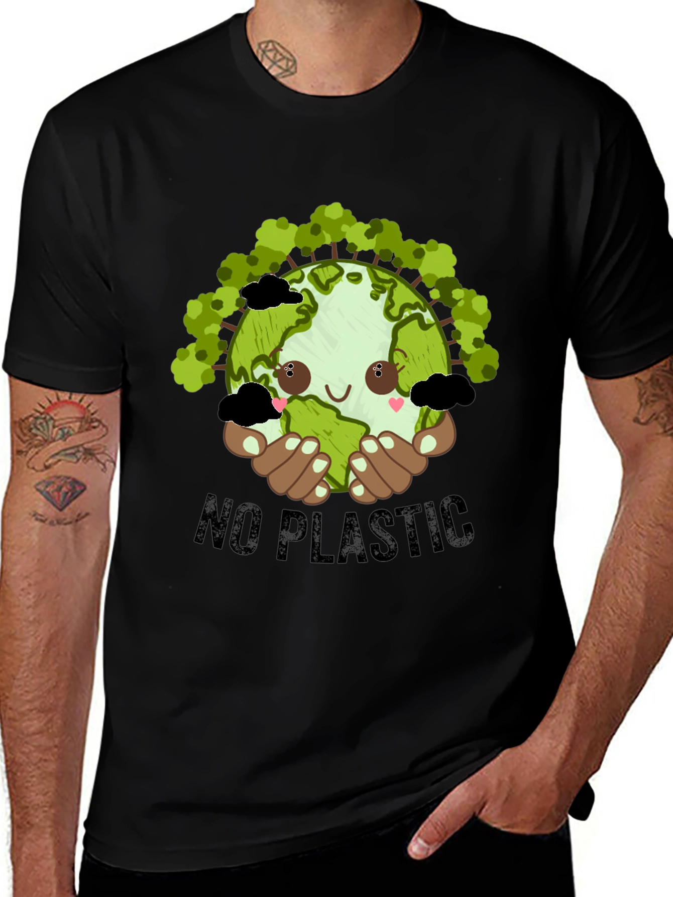 Eco-Friendly No Plastic T-Shirt