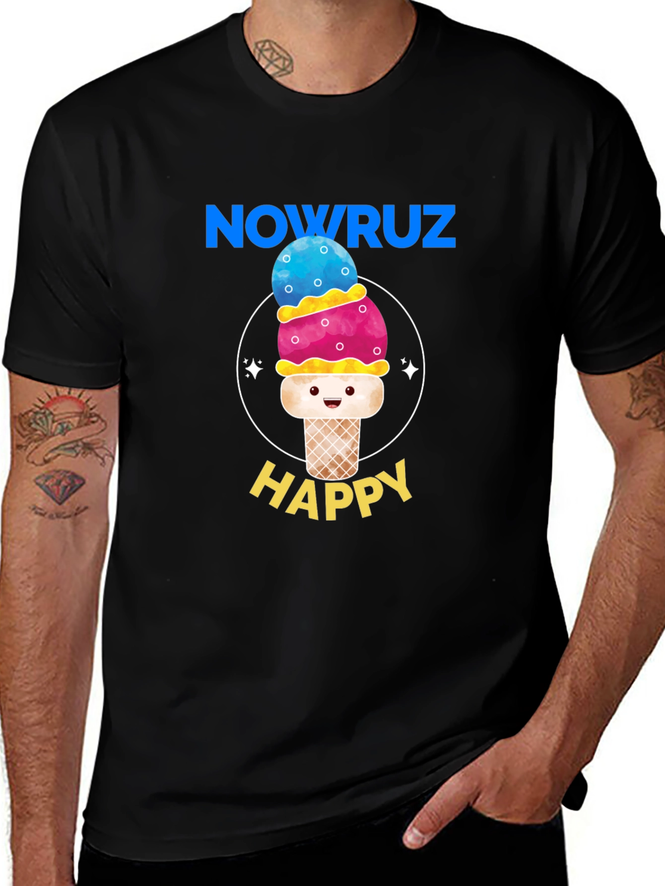 Nowruz Happy Ice Cream T-Shirt