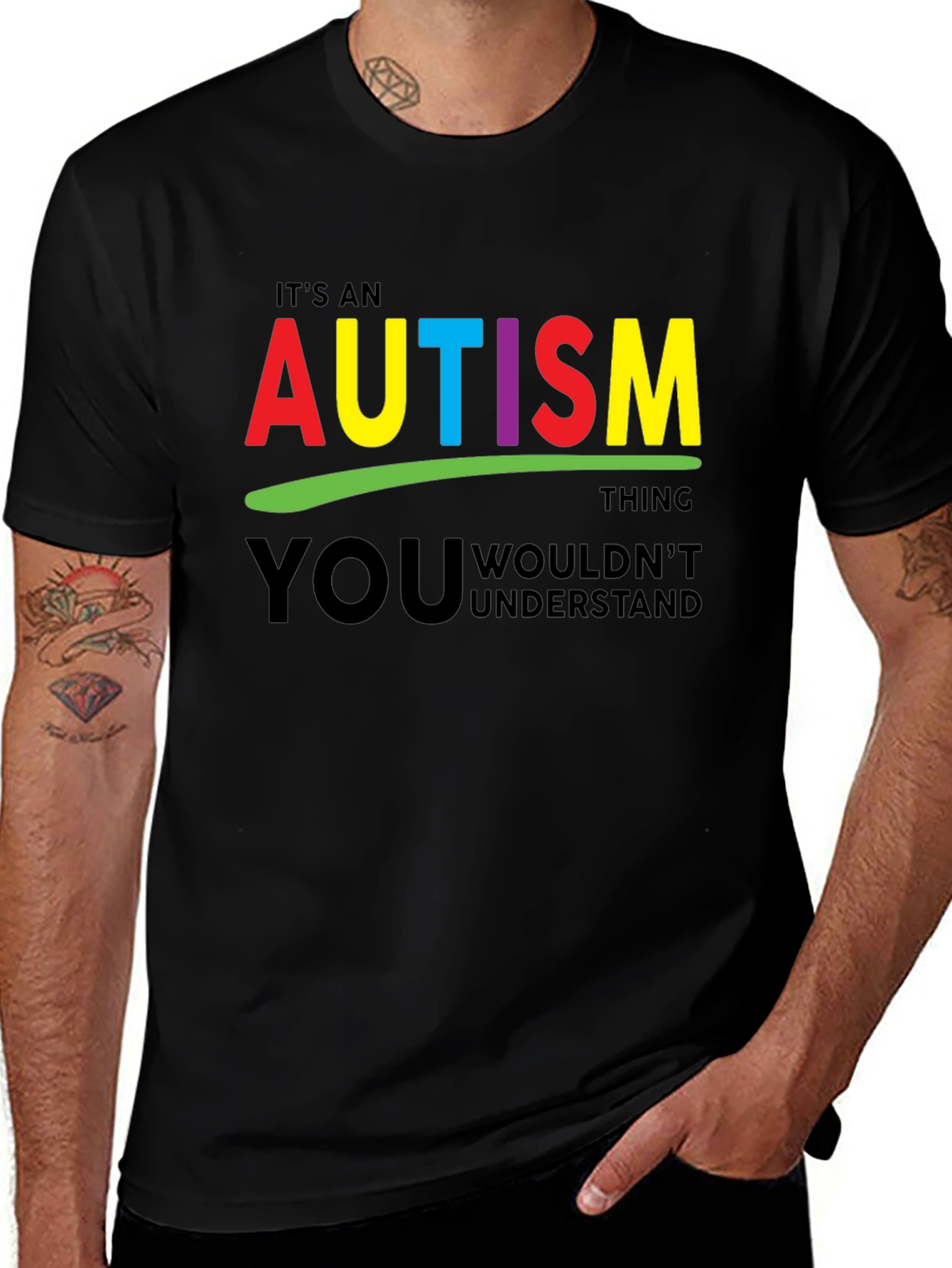 Autism Awareness T-Shirt - You Wouldn't Understand