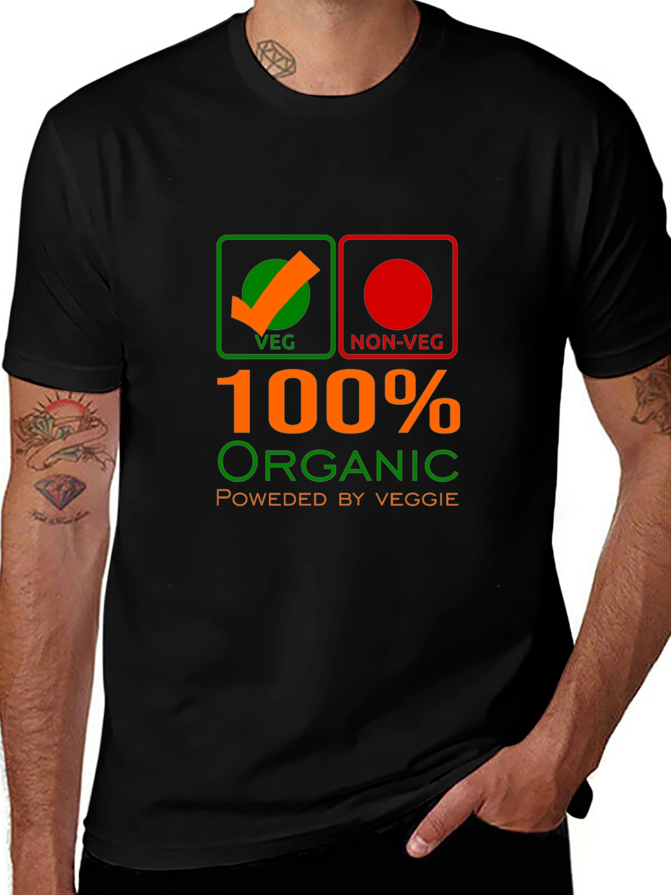Veggie Powered Organic T-Shirt