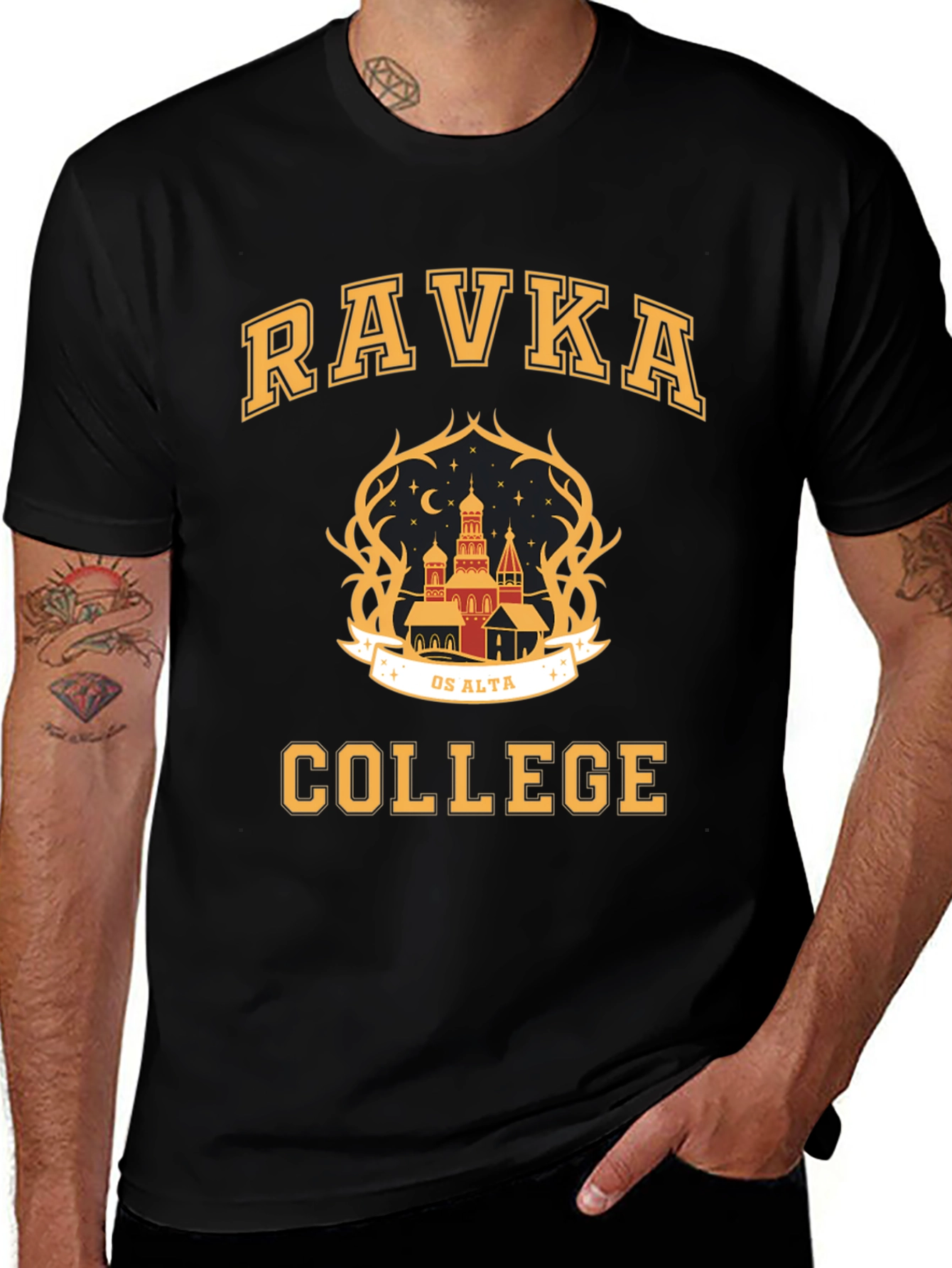 Ravka College T-Shirt, Shadow and Bone Merch