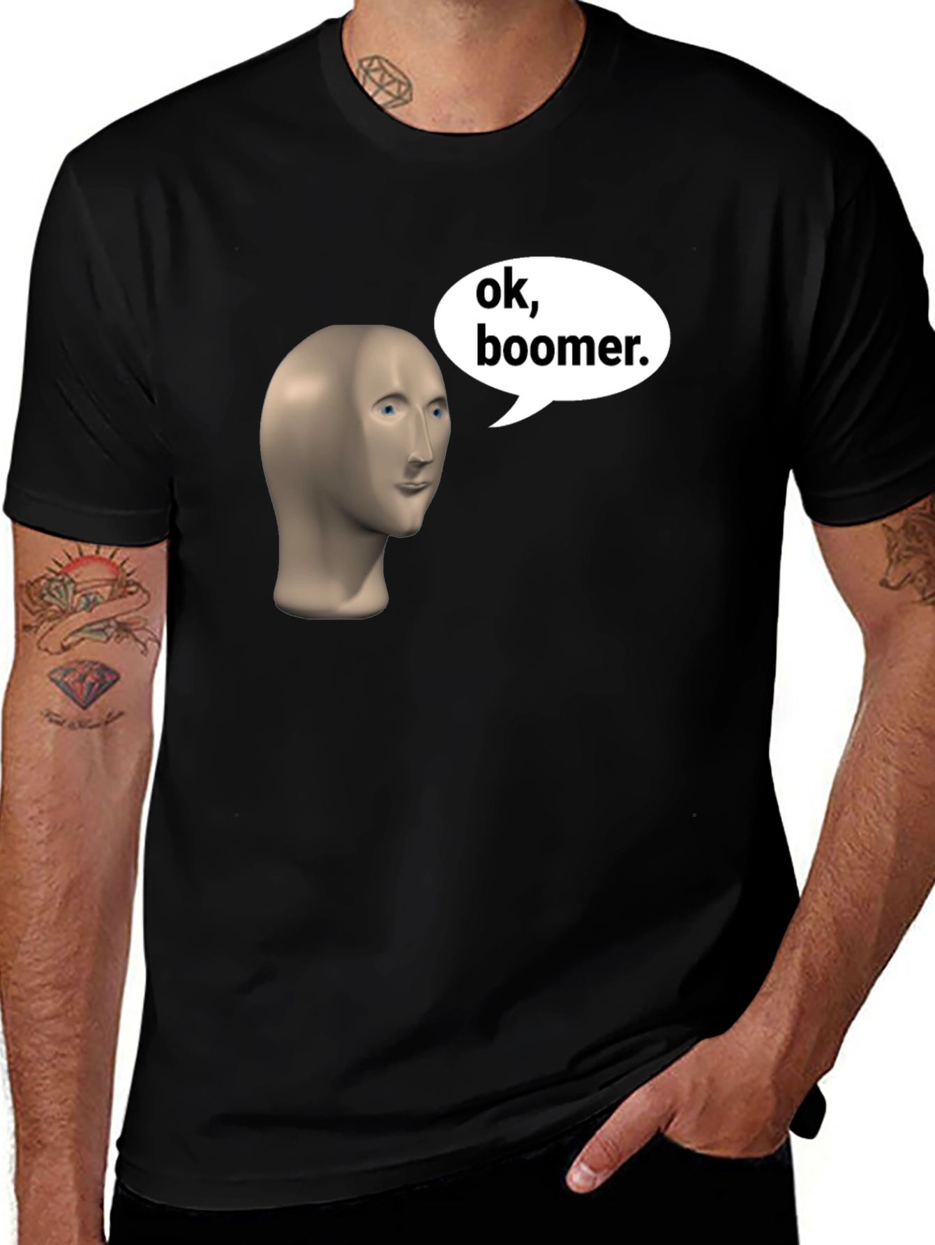 Variant 18 of Ok Boomer Meme T-Shirt - Funny Gen Z Humor Tee