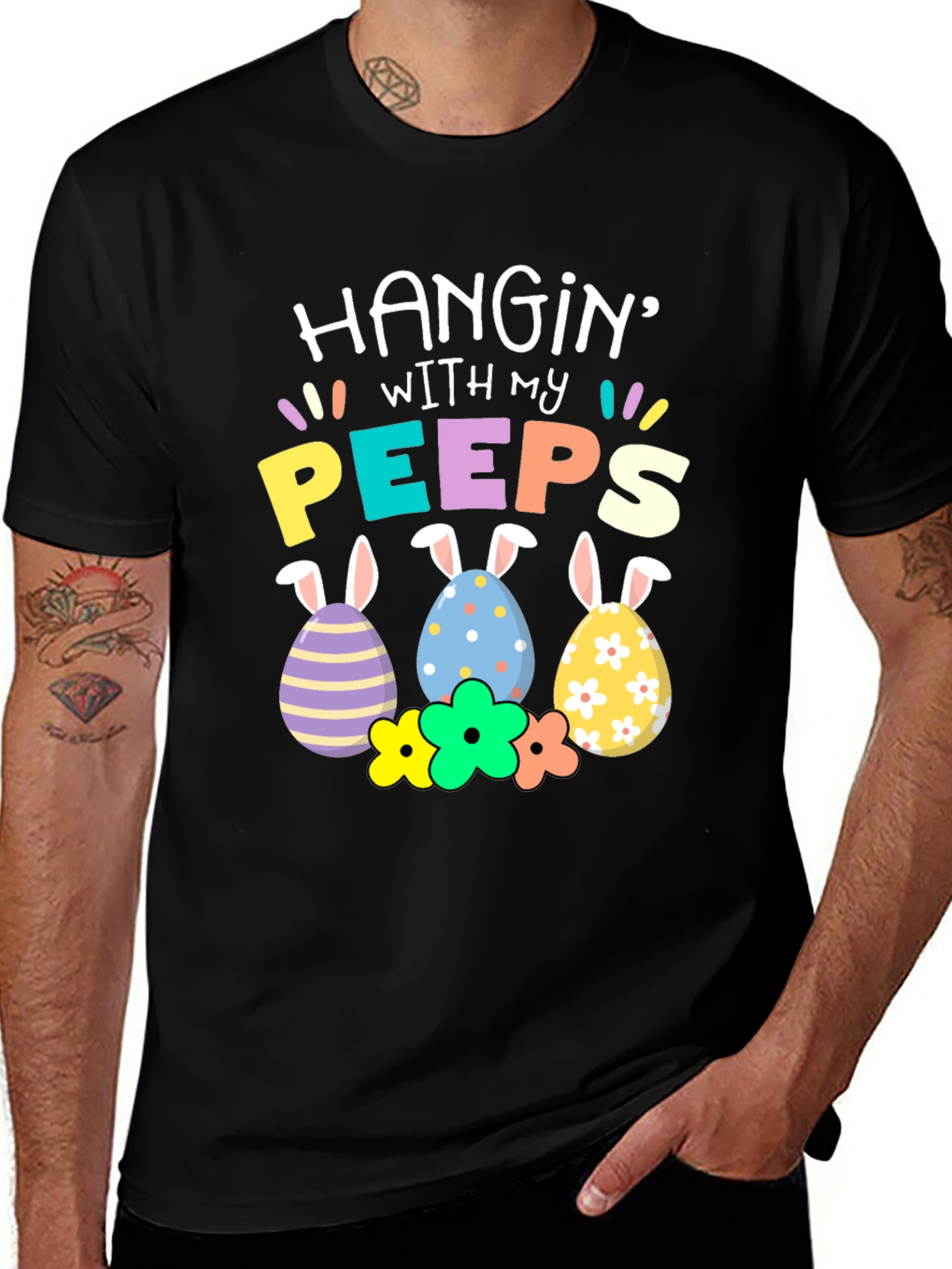Hangin' With My Peeps Easter T-Shirt