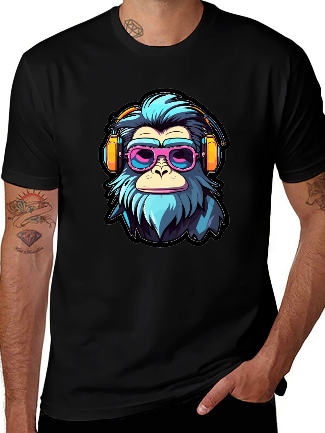 Variant 25 of Cool Ape Graphic T-Shirt - Trendy Streetwear