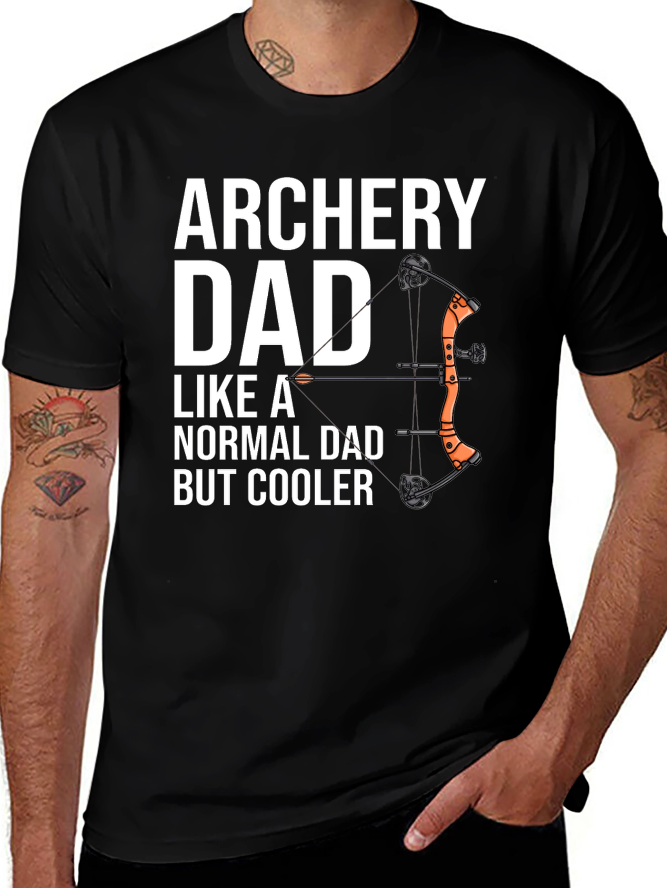 Variant 12 of Archery Dad T-Shirt - Cool Dad Tee