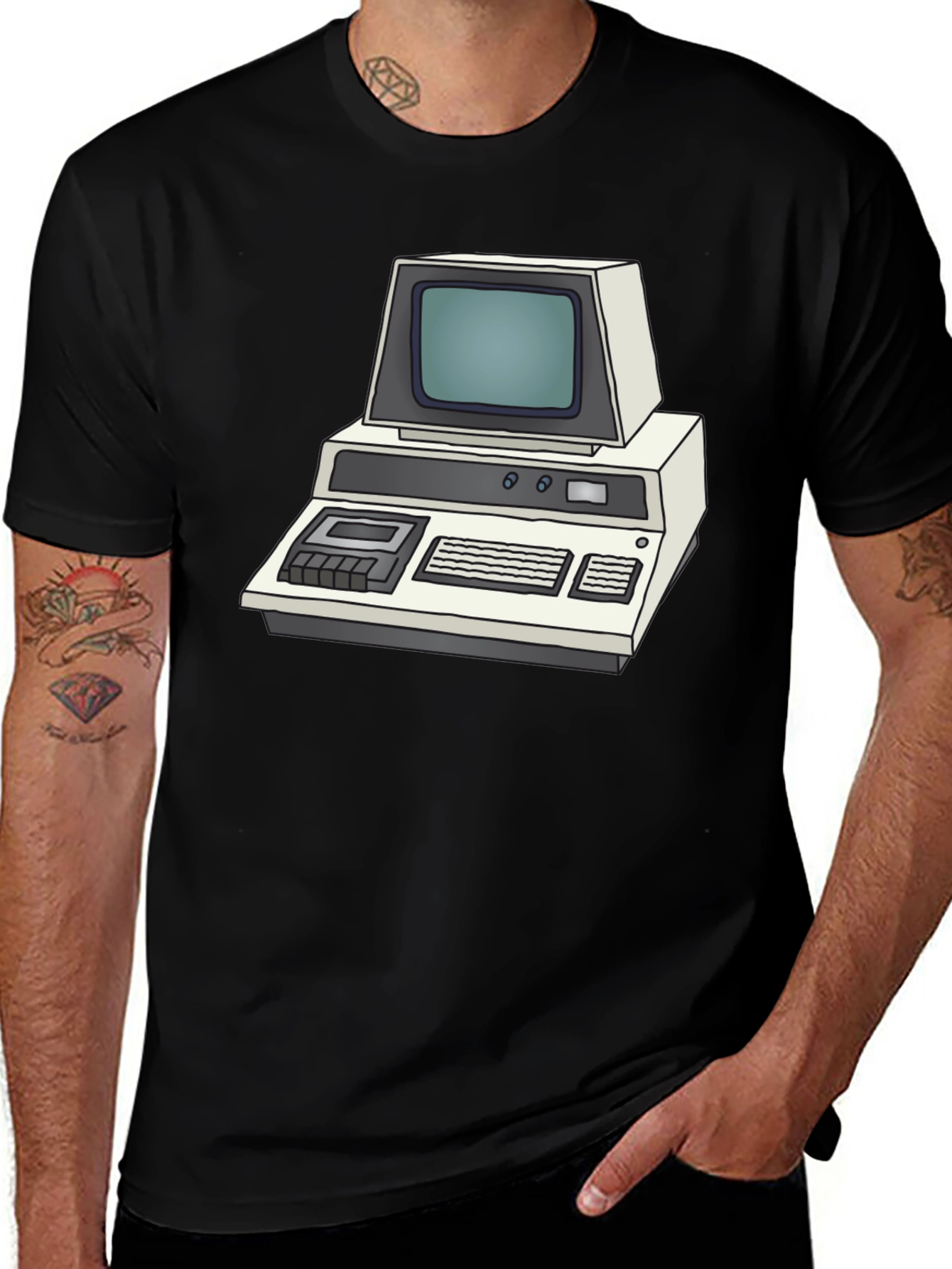 Retro Computer Graphic T-Shirt