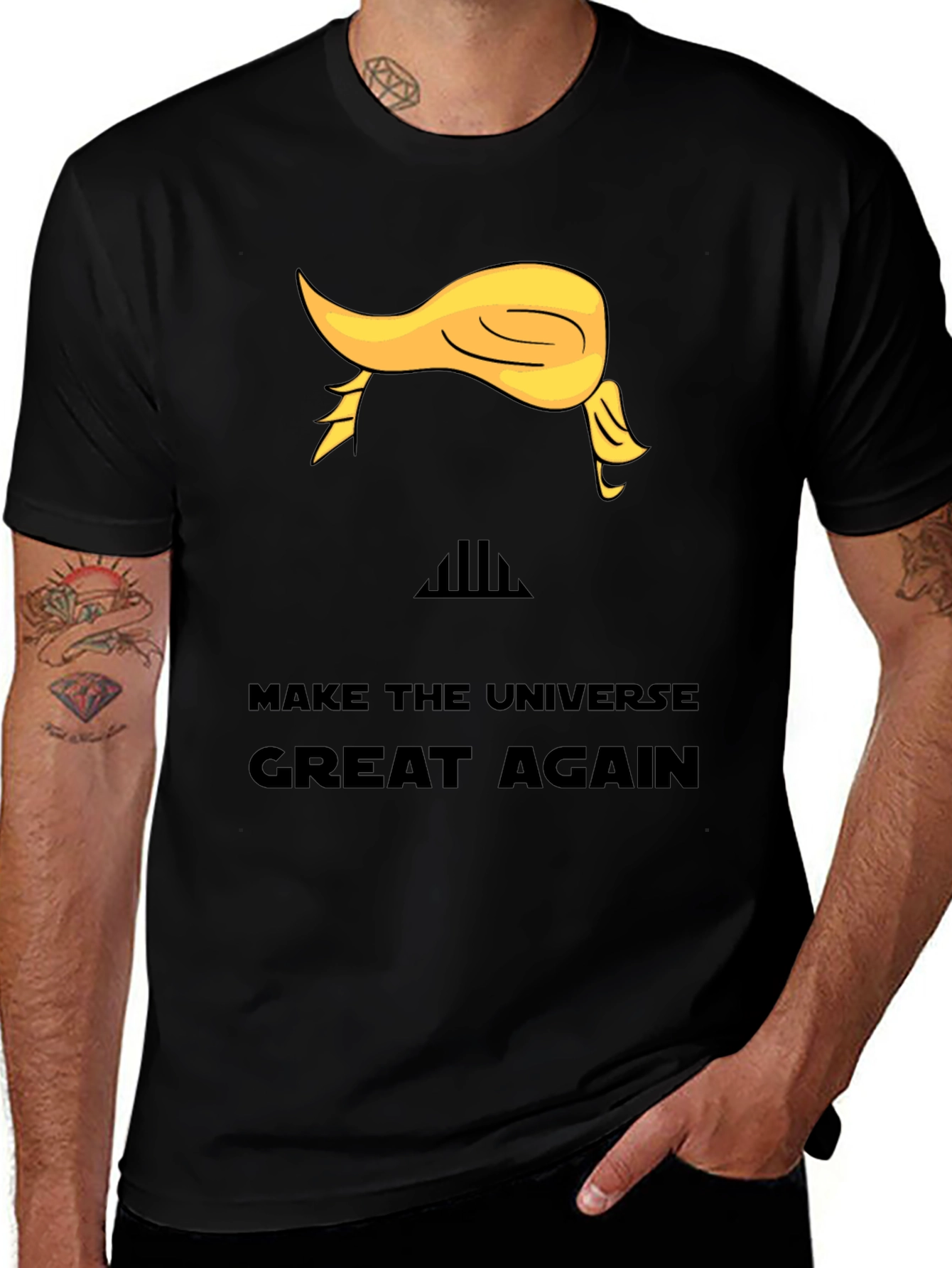 Variant 23 of Make the Universe Great Again T-Shirt