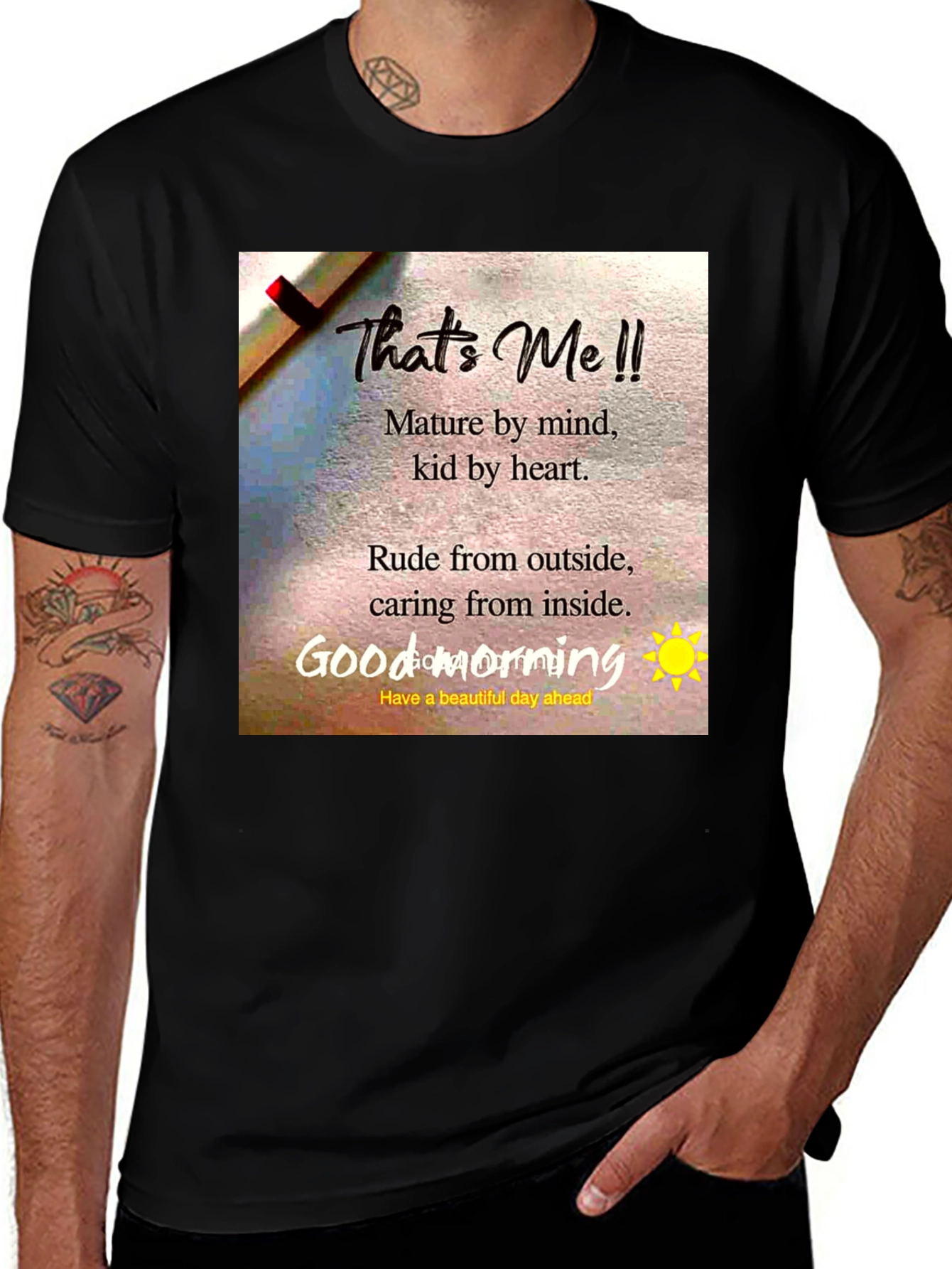 That's Me T-Shirt: Mature Mind, Kid Heart - Unisex