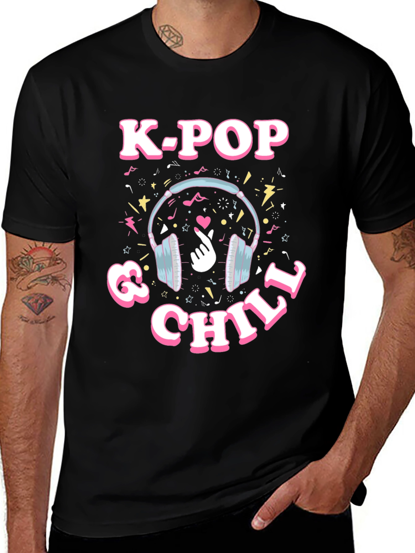 K-Pop & Chill Graphic Tee
