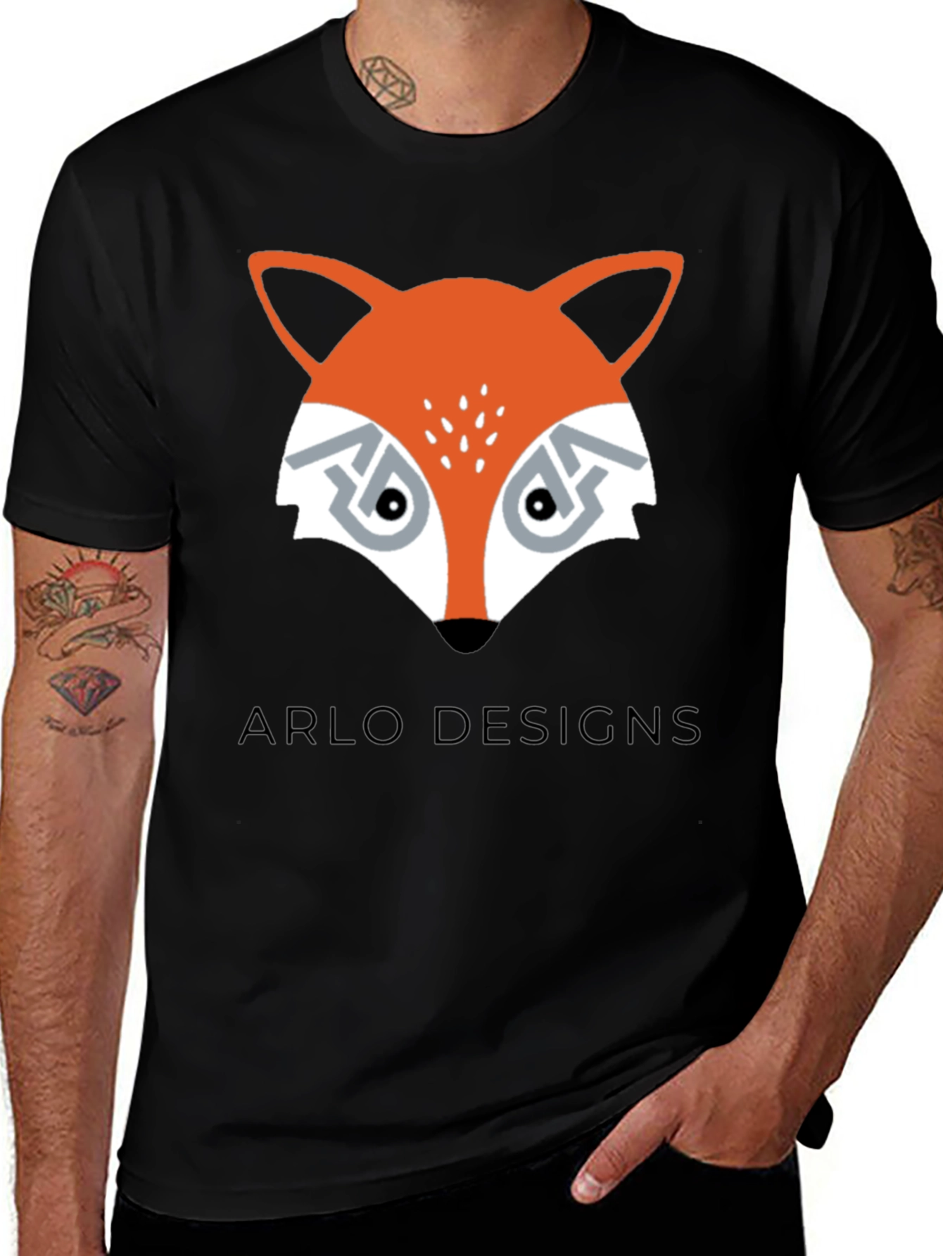 Variant 28 of Fox Graphic T-Shirt - Arlo Designs
