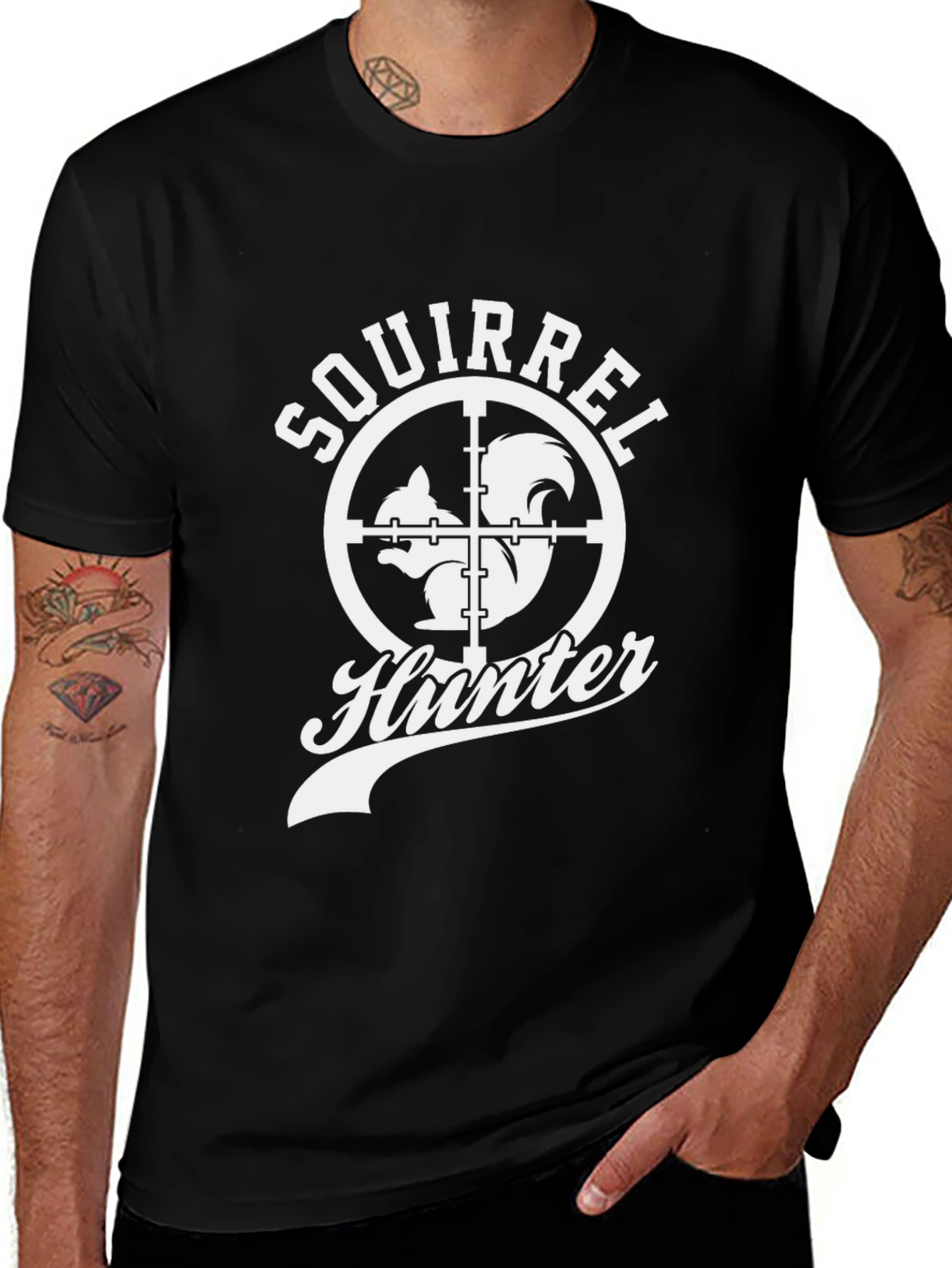 Squirrel Hunter T-Shirt - Target Graphic Tee