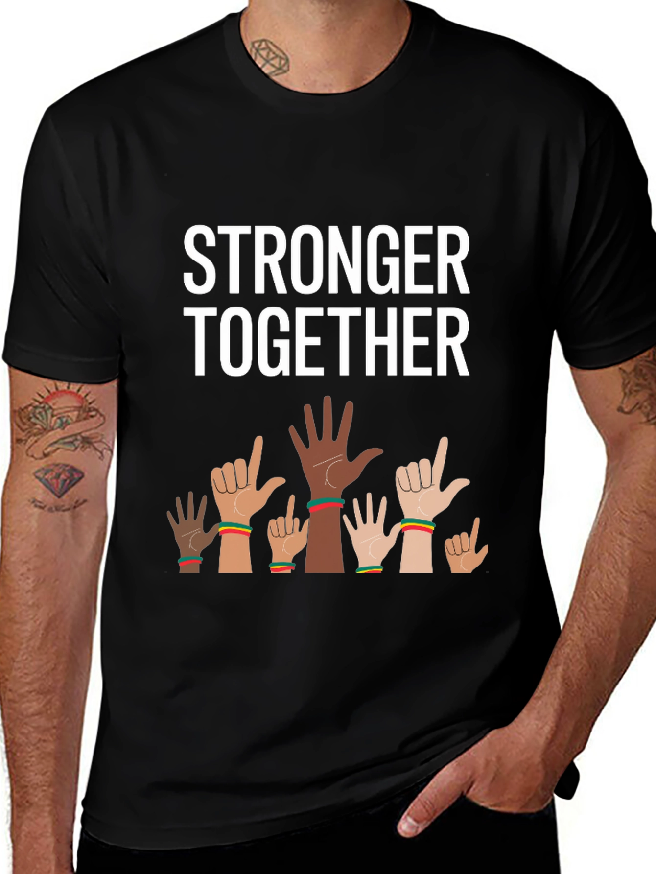 Variant 17 of Stronger Together Graphic Tee