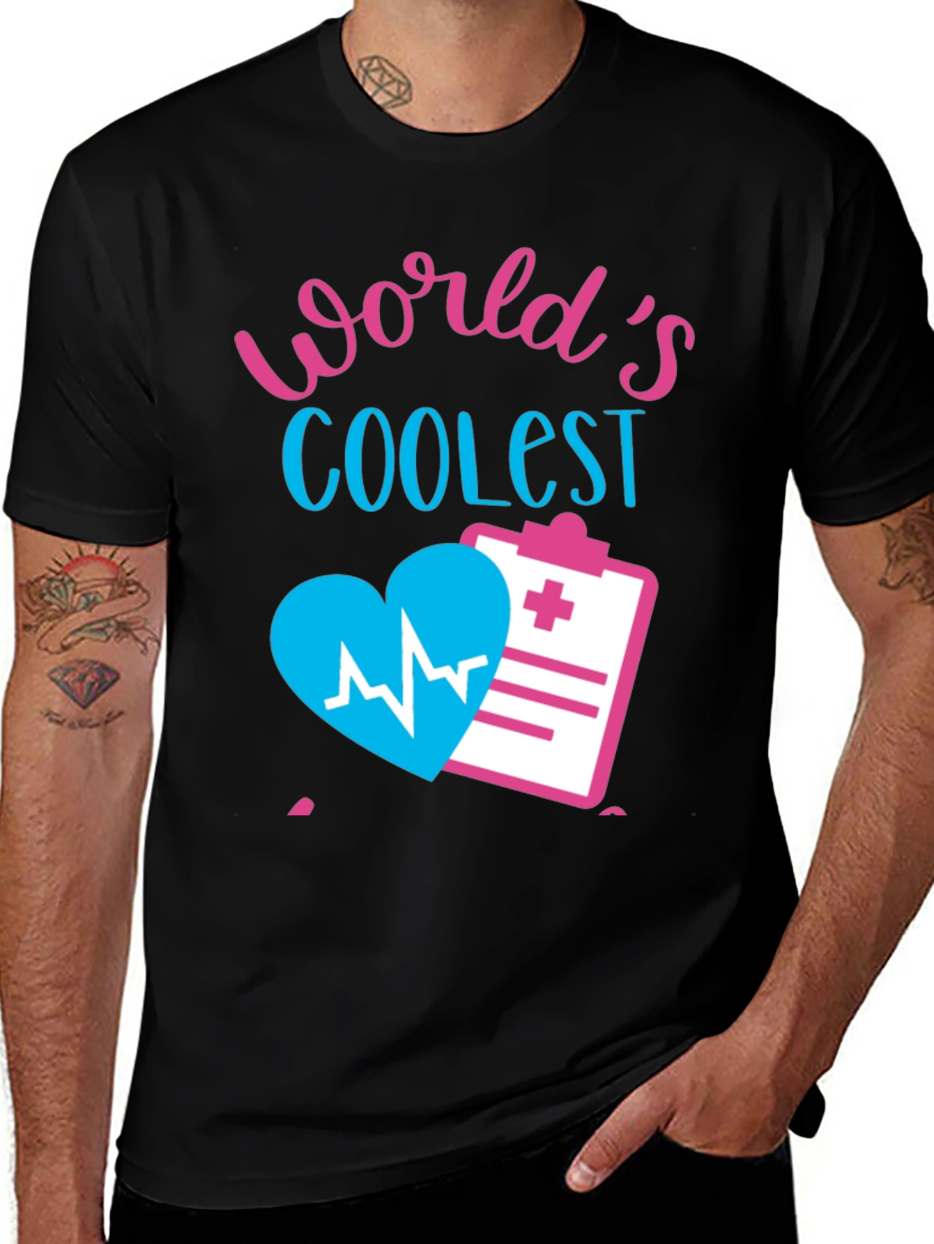 Variant 30 of World's Coolest Nurse T-Shirt
