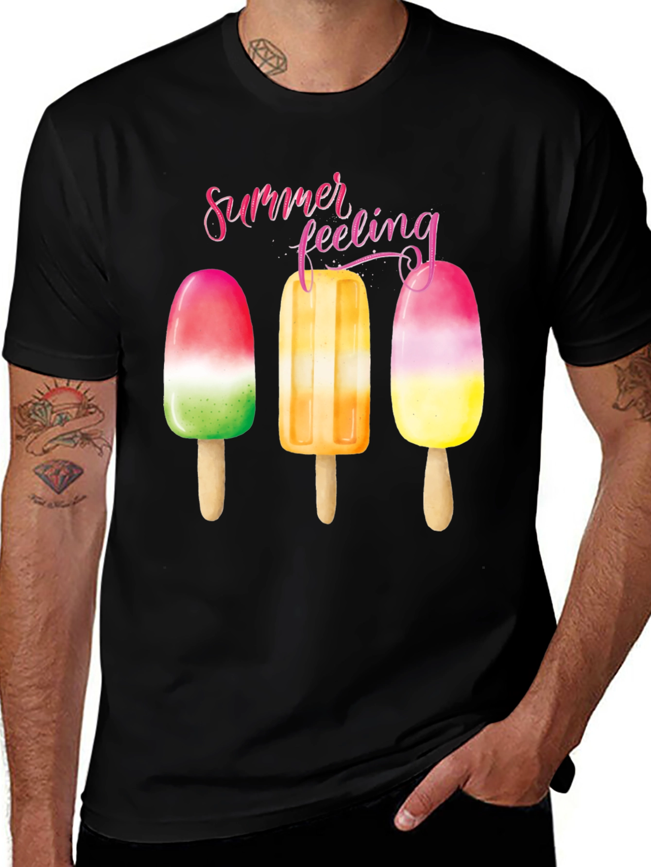 Variant 6 of Summer Feeling Popsicle Graphic Tee