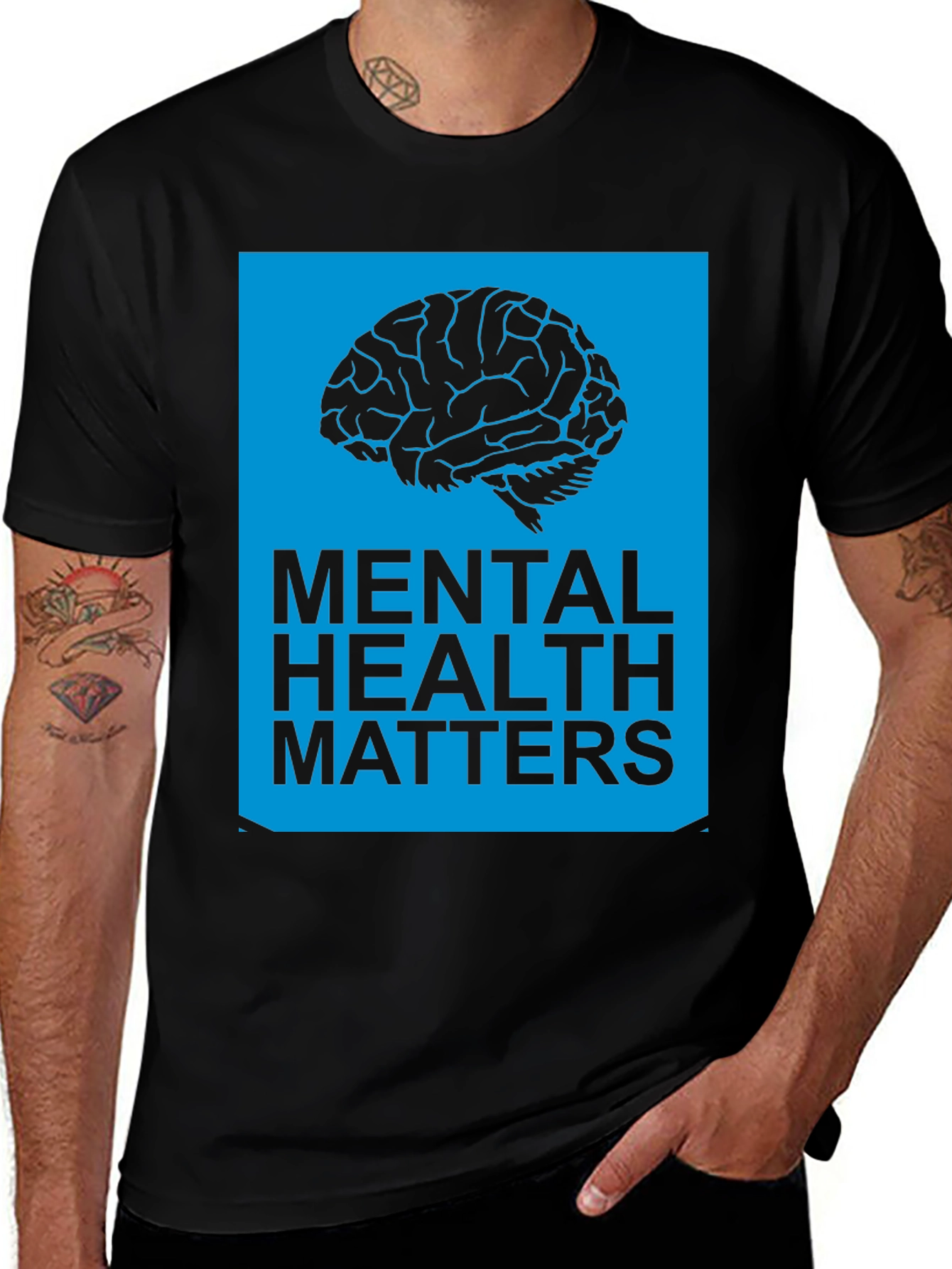 Variant 20 of Mental Health Matters Graphic T-Shirt