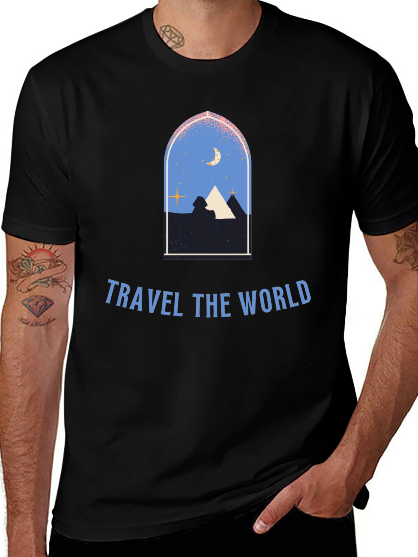 Travel the World Graphic Tee - Stylish Adventure Shirt