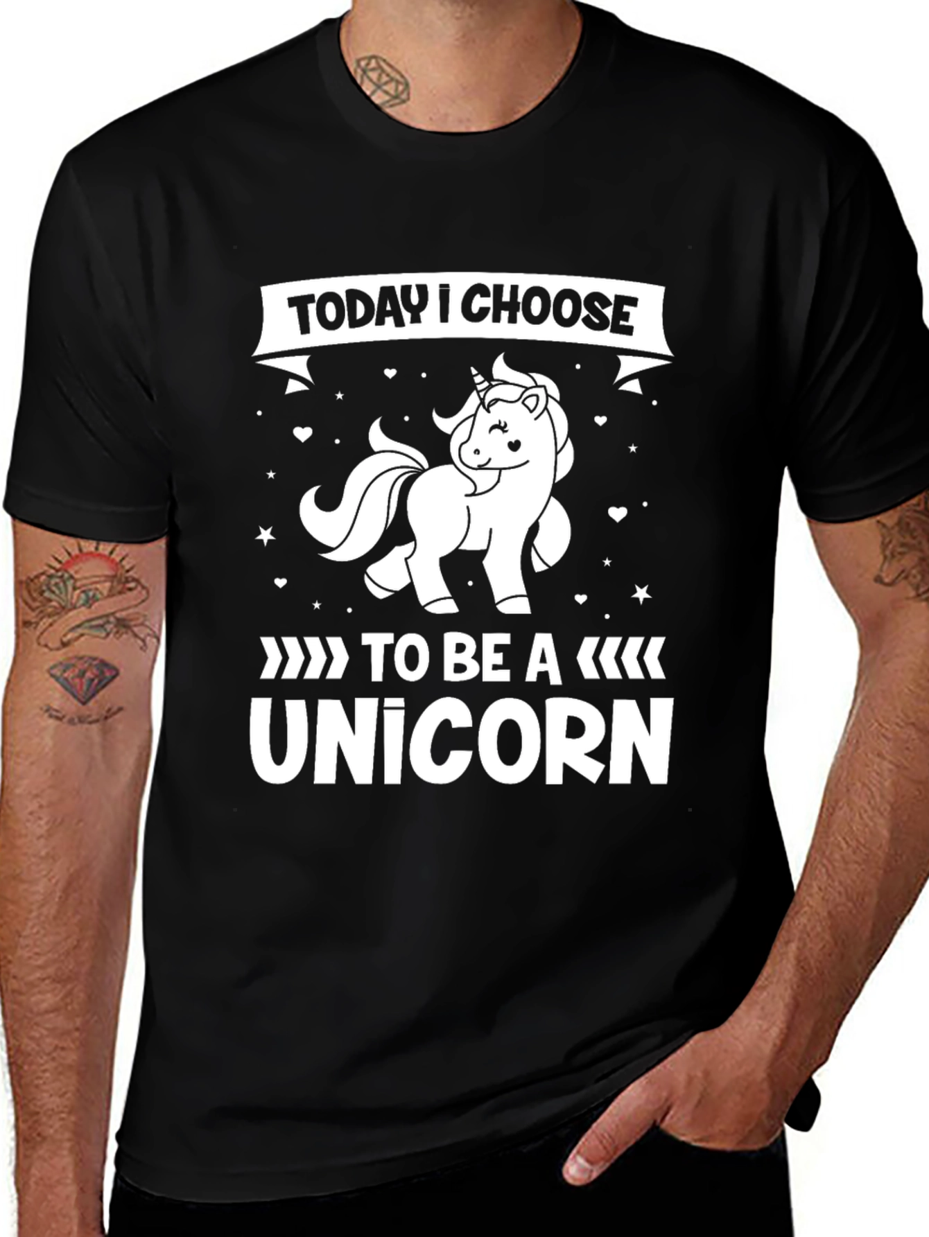 Variant 5 of Today I Choose to Be A Unicorn T-Shirt