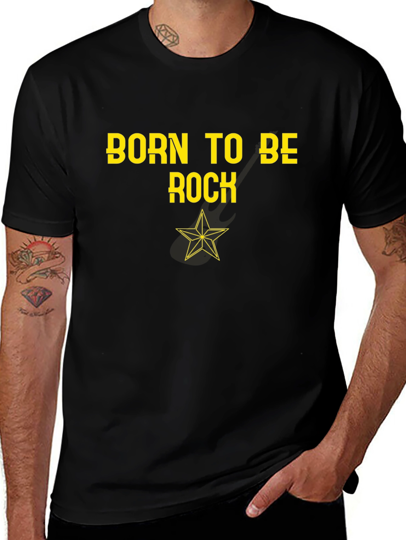 Variant 5 of Born To Be Rock T-Shirt