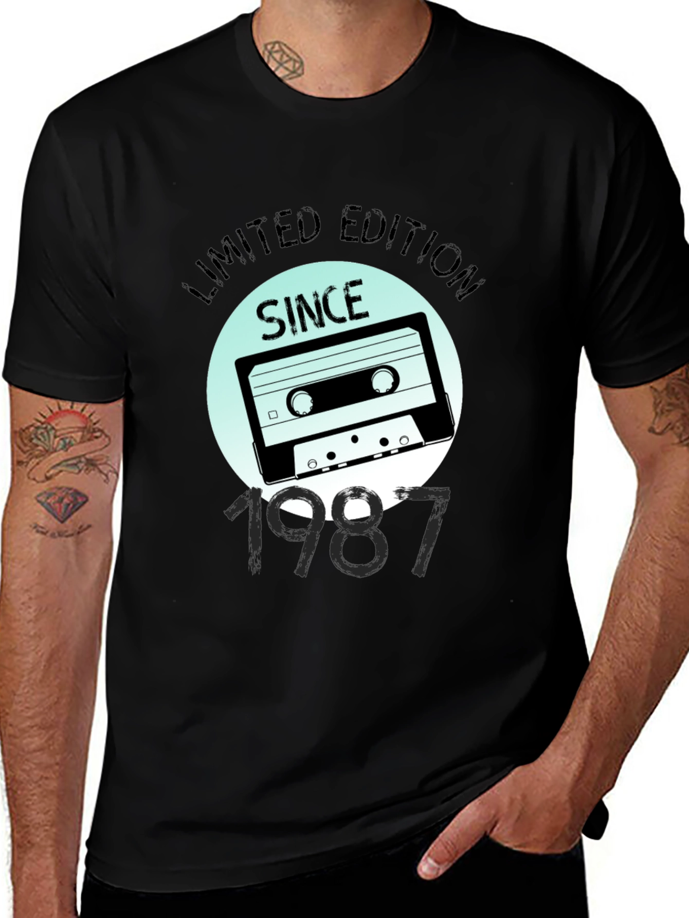 Variant 16 of Limited Edition Since 1987 Cassette Tape Graphic T-Shirt