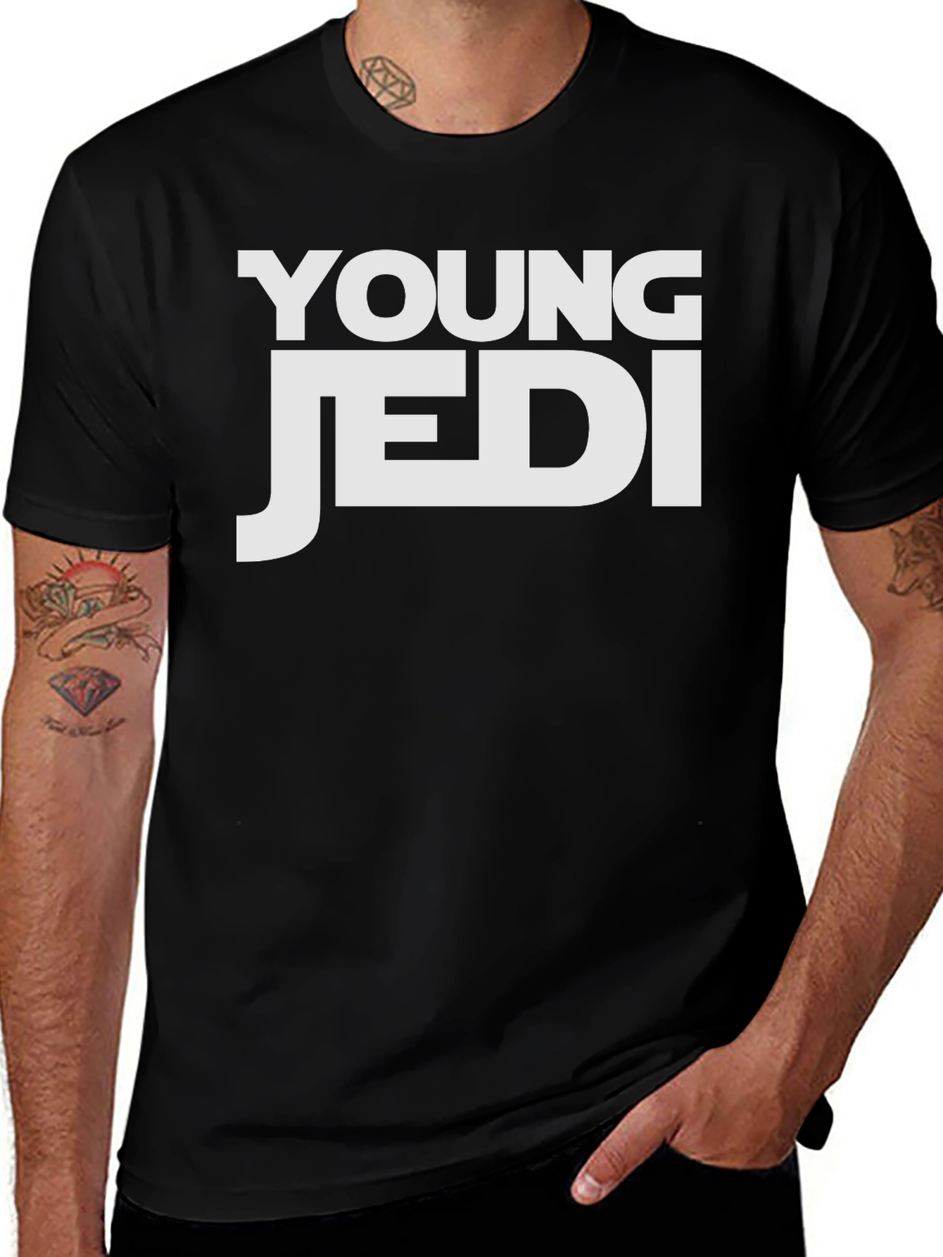 Young Jedi Black T-Shirt - Star Wars Inspired Tee