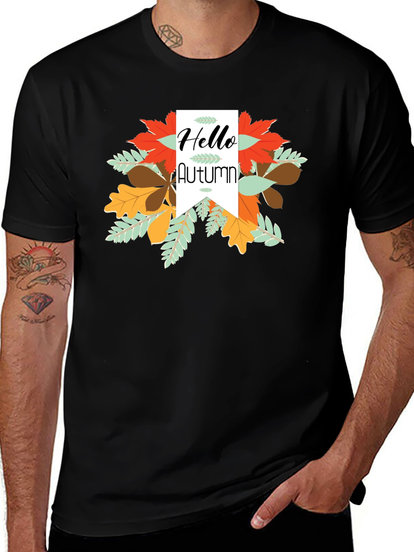 Variant 8 of Hello Autumn T-Shirt