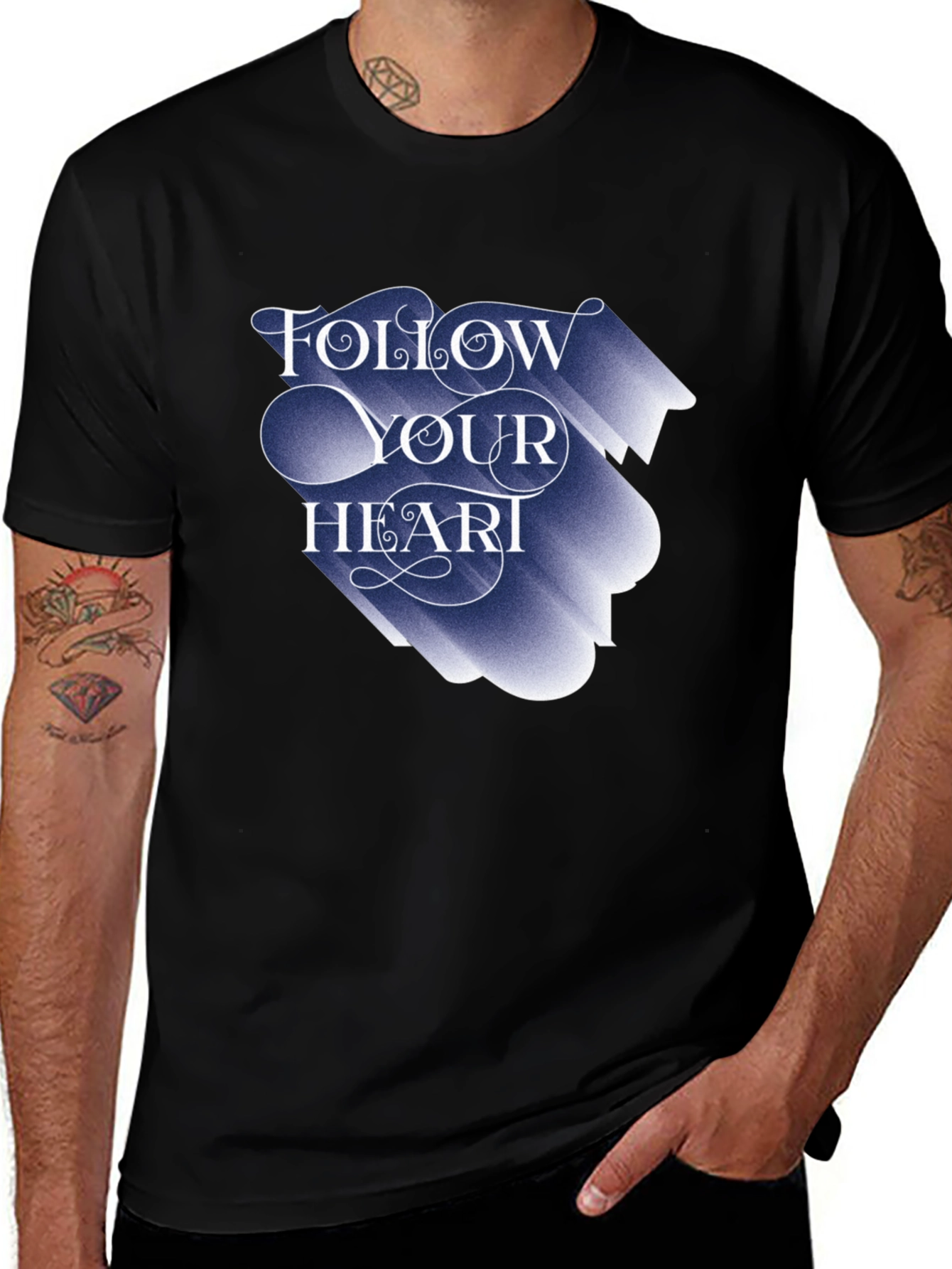 Variant 27 of Follow Your Heart Graphic Tee