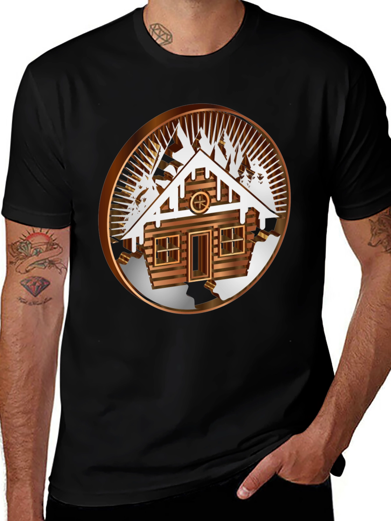 Variant 10 of Cabin in the Woods Graphic Tee