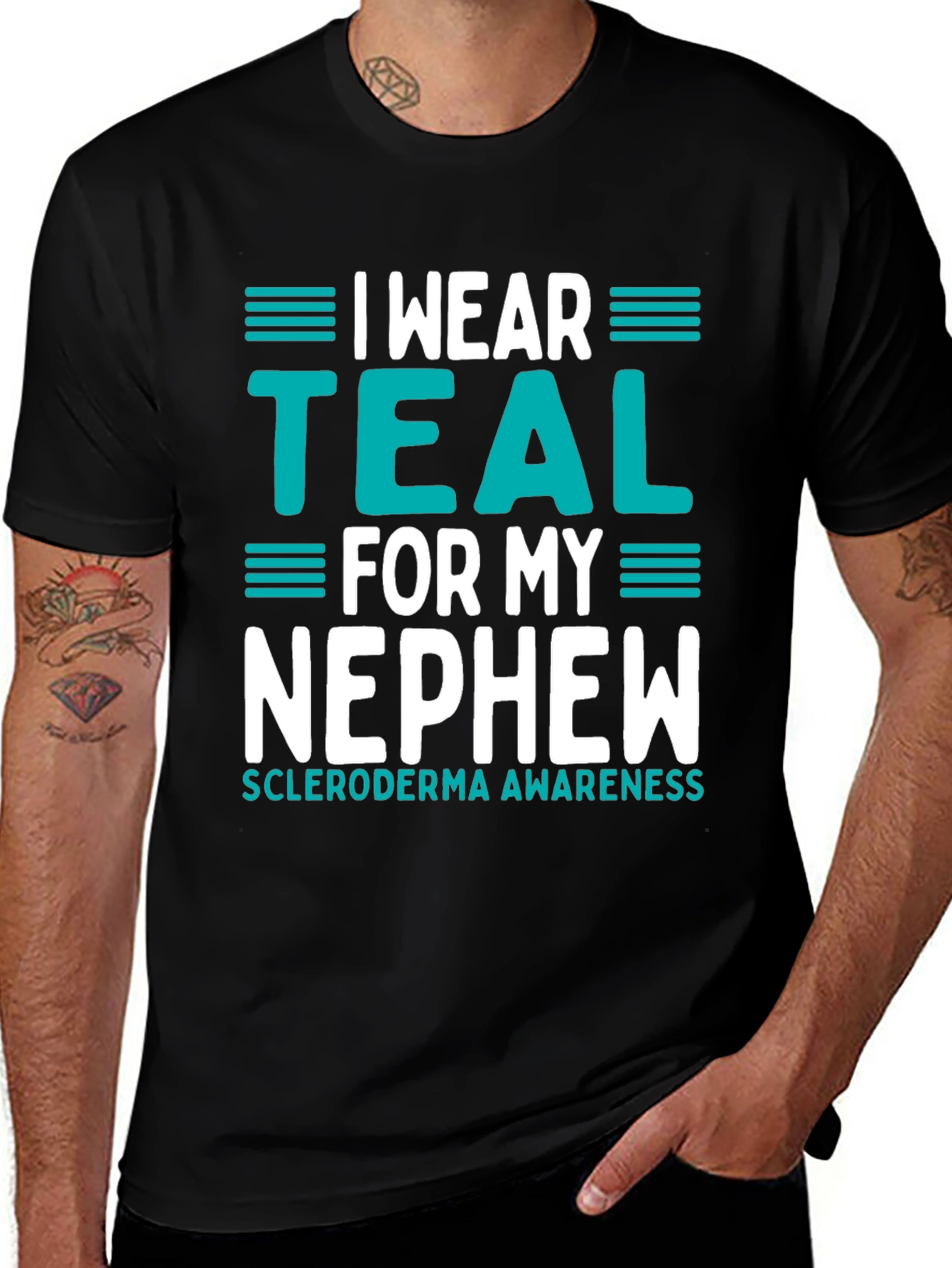 Teal Scleroderma Awareness T-Shirt