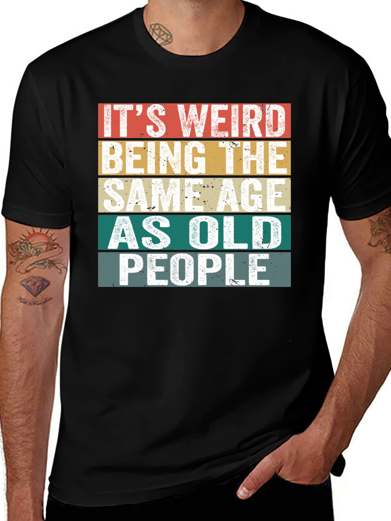 Variant 8 of It's Weird Being The Same Age as Old People T-Shirt