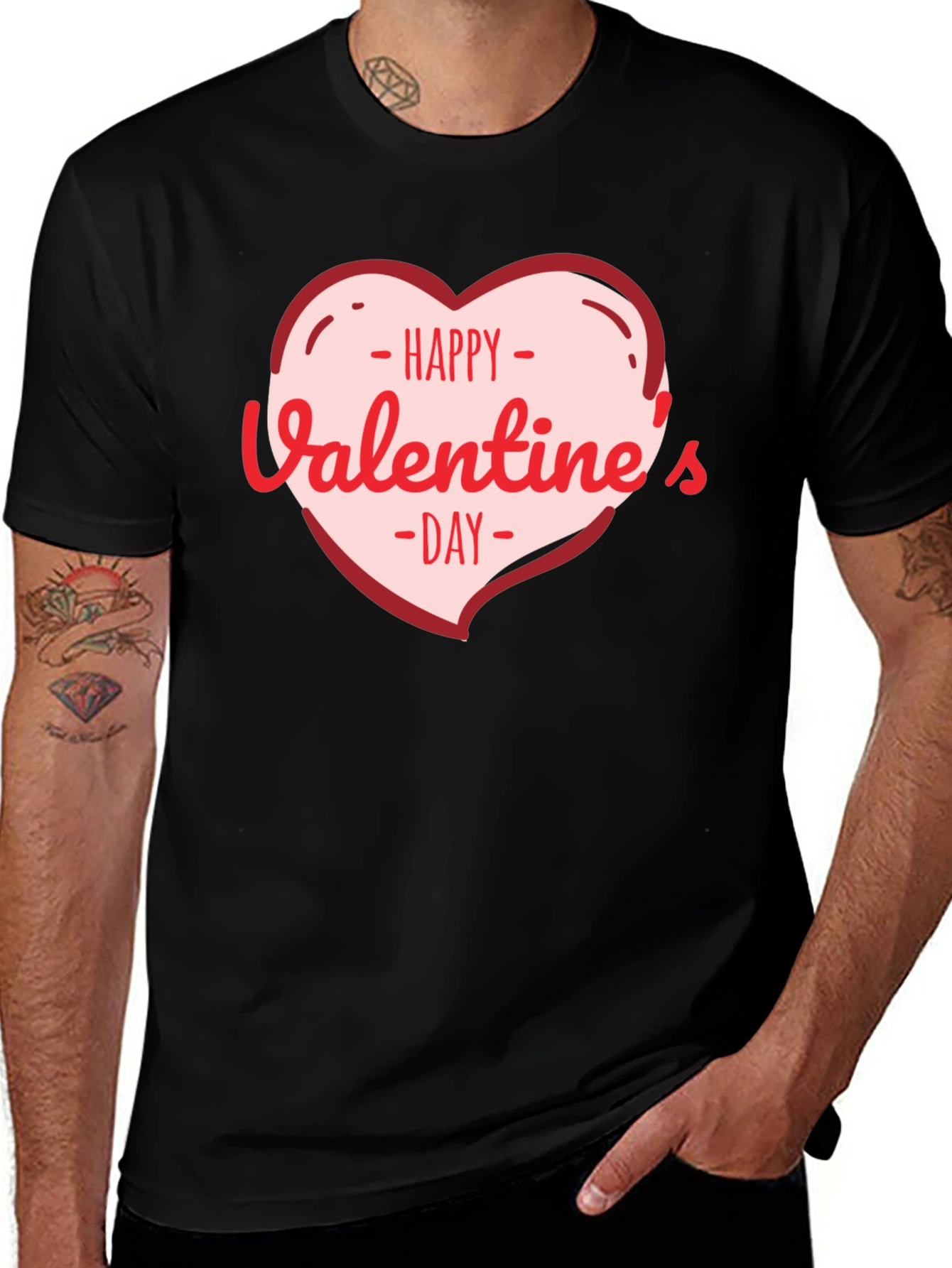 Variant 20 of Valentine's Day Heart Graphic Tee