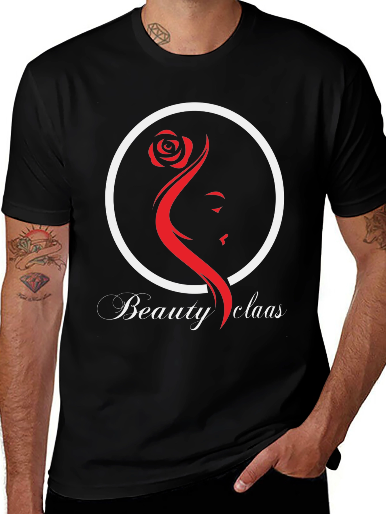 Variant 17 of Elegant Beauty Rose Graphic Tee - Unisex Soft Cotton T-Shirt