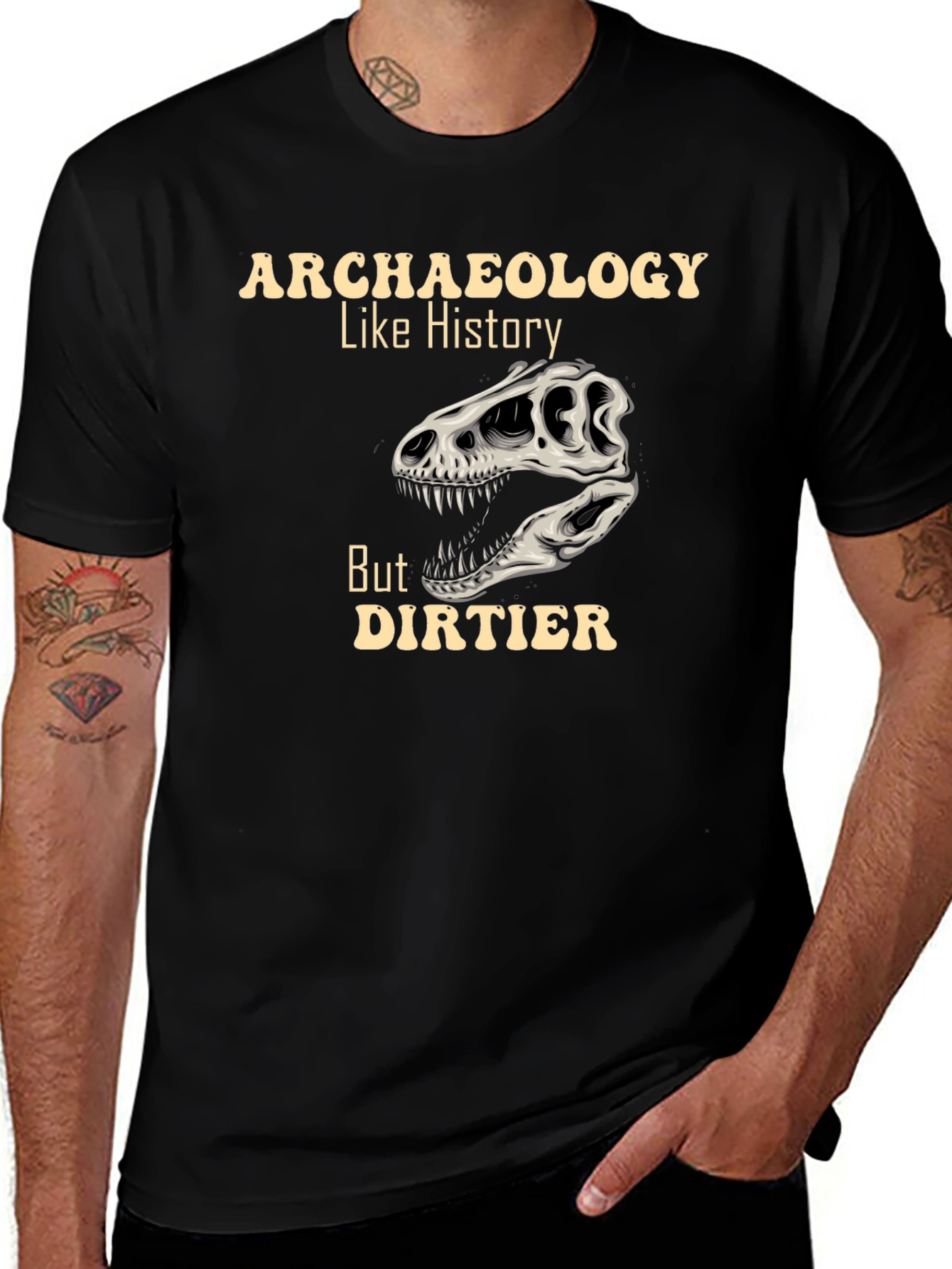 Variant 8 of Archaeology Like History But Dirtier T-Shirt