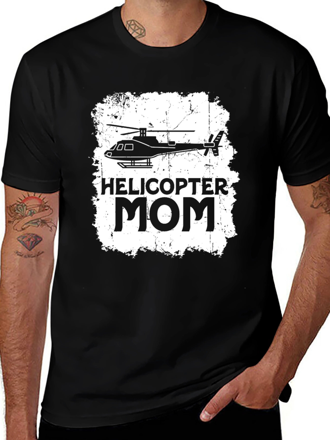 Variant 14 of Helicopter Mom T-Shirt - Funny Graphic Tee