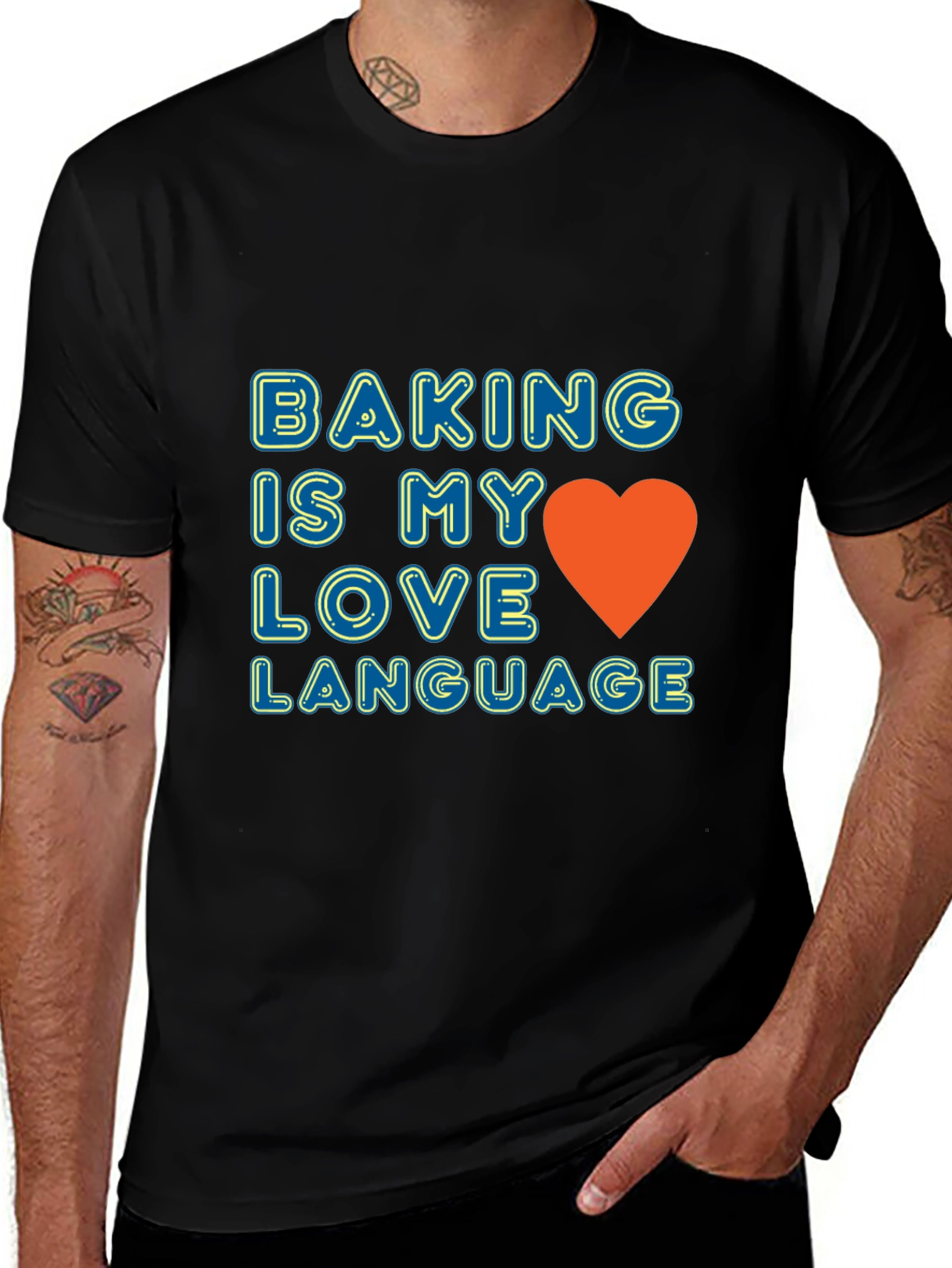 Variant 19 of Baking is My Love Language Graphic Tee