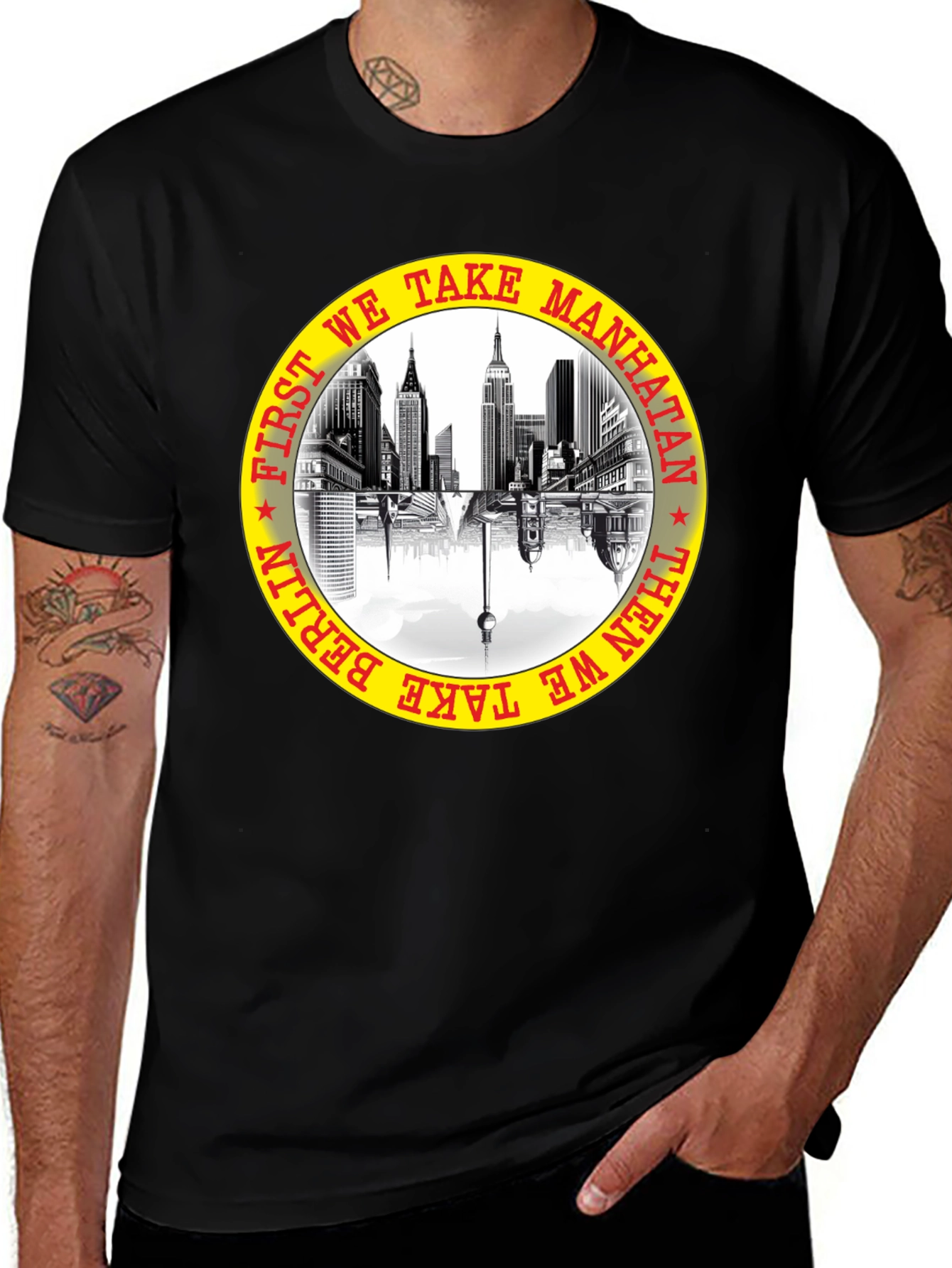 Variant 19 of First We Take Manhattan T-Shirt