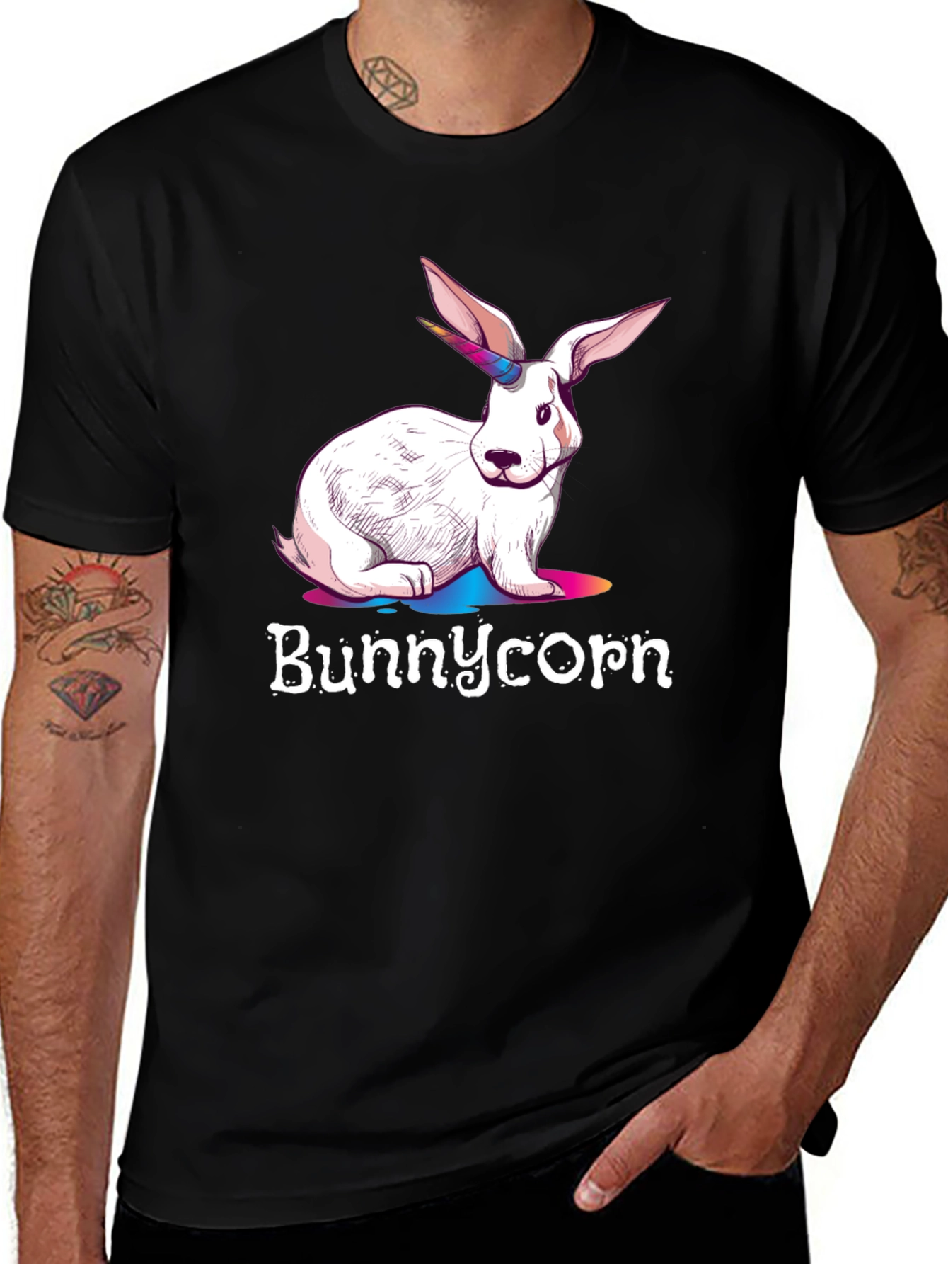 Bunnycorn T-Shirt - Unique Rabbit Unicorn Tee