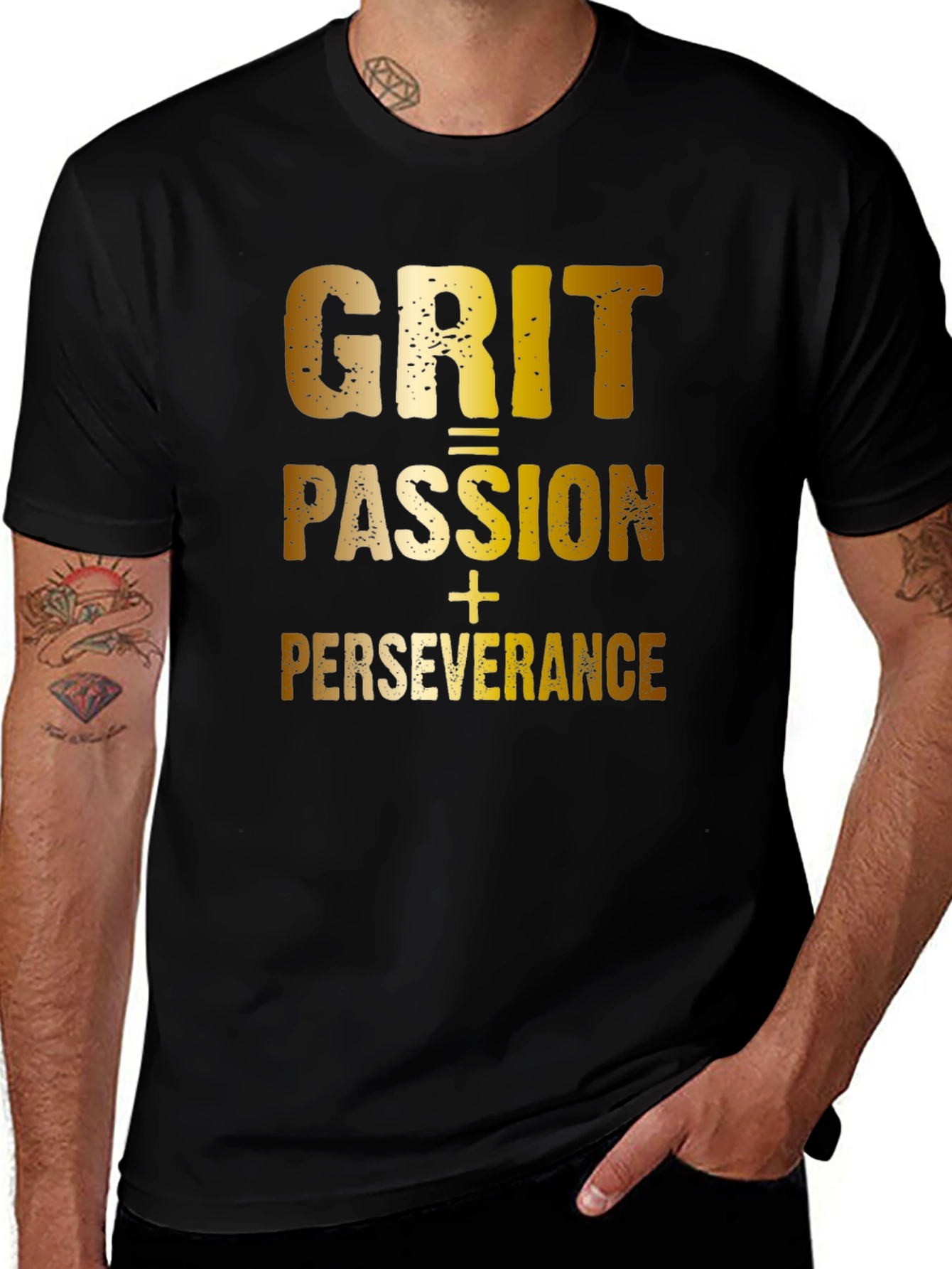 Variant 25 of Grit Passion Perseverance T-Shirt - Motivational Design