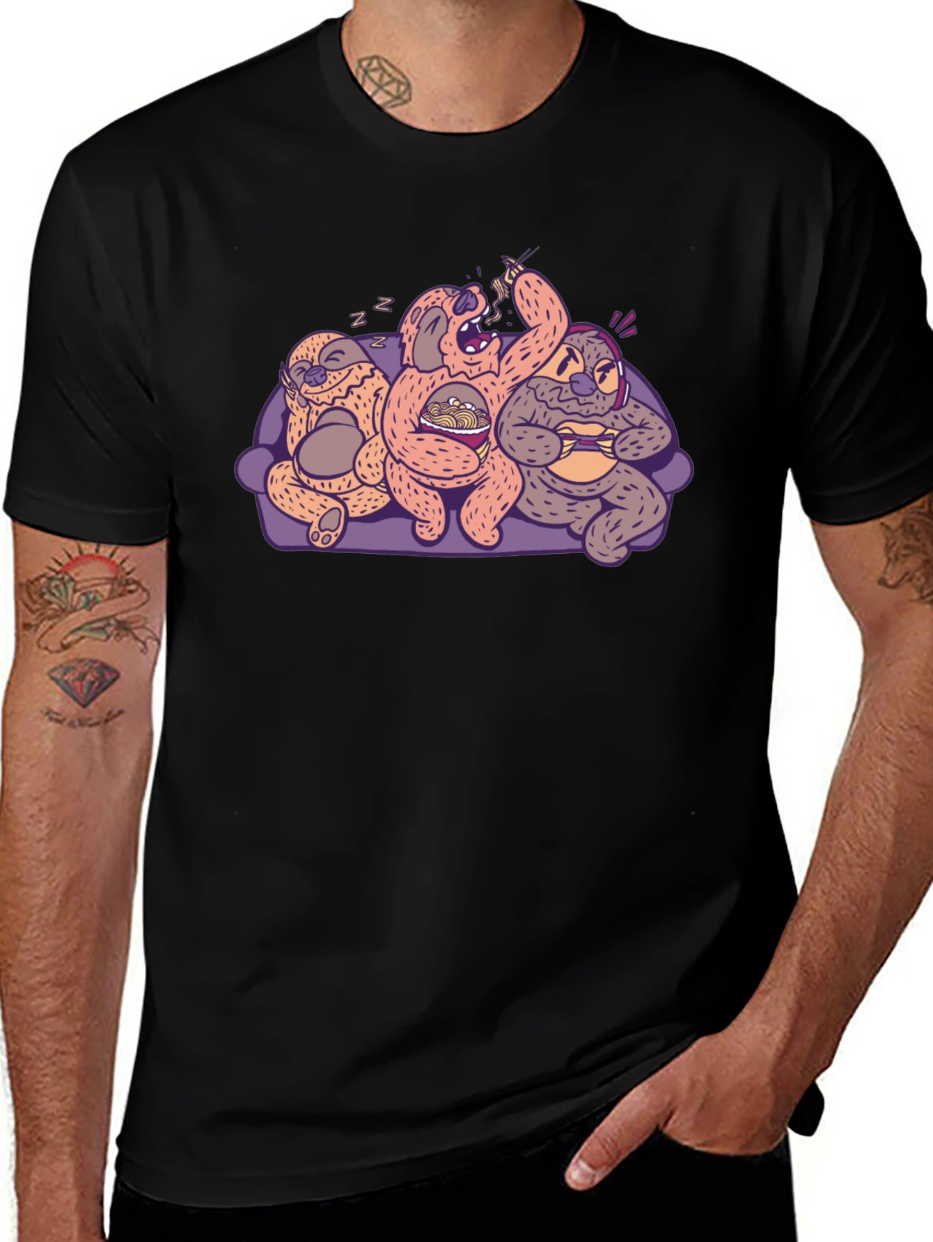 Lazy Bears Ramen T-Shirt