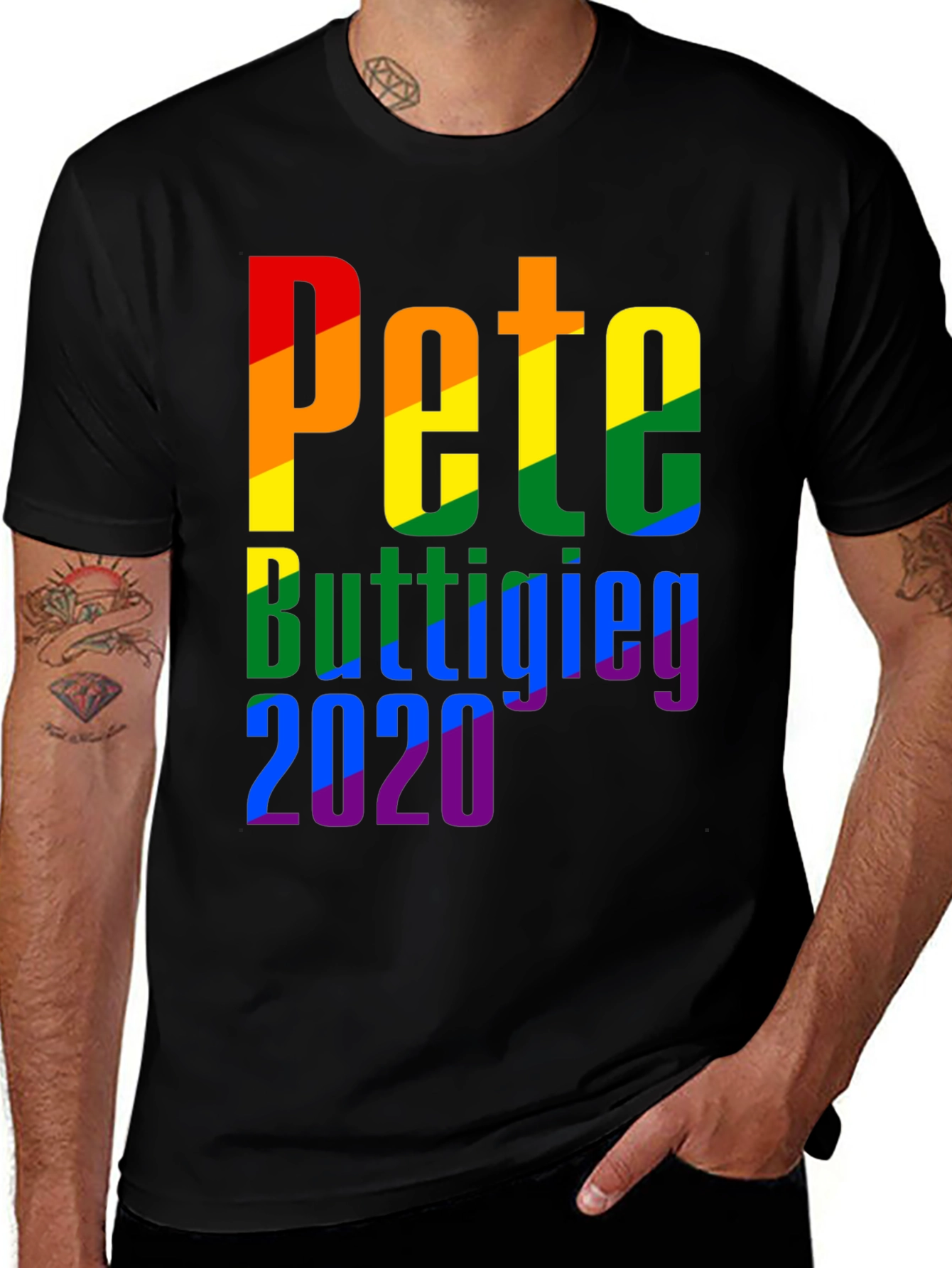 Pete Buttigieg 2020 Pride T-Shirt
