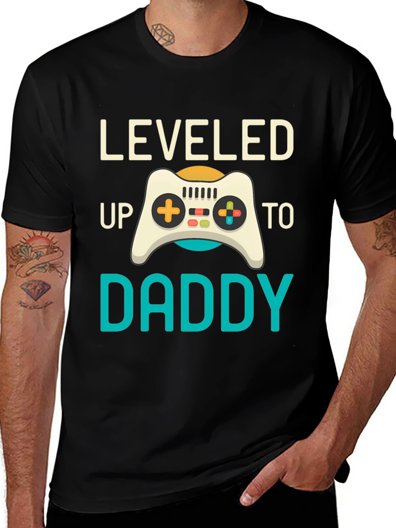 Leveled Up to Daddy T-Shirt
