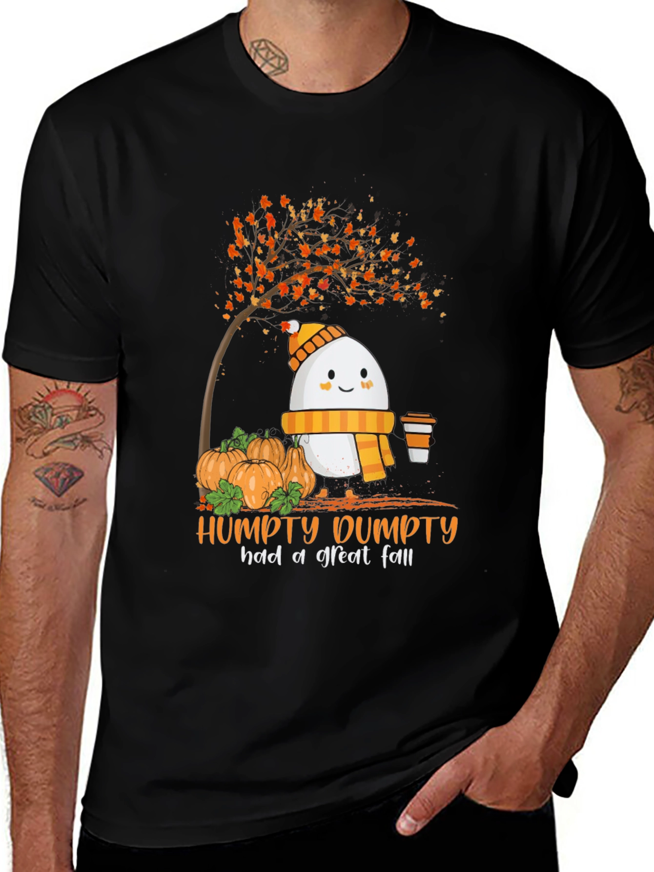 Variant 24 of Humpty Dumpty Fall T-Shirt - Great for Autumn!