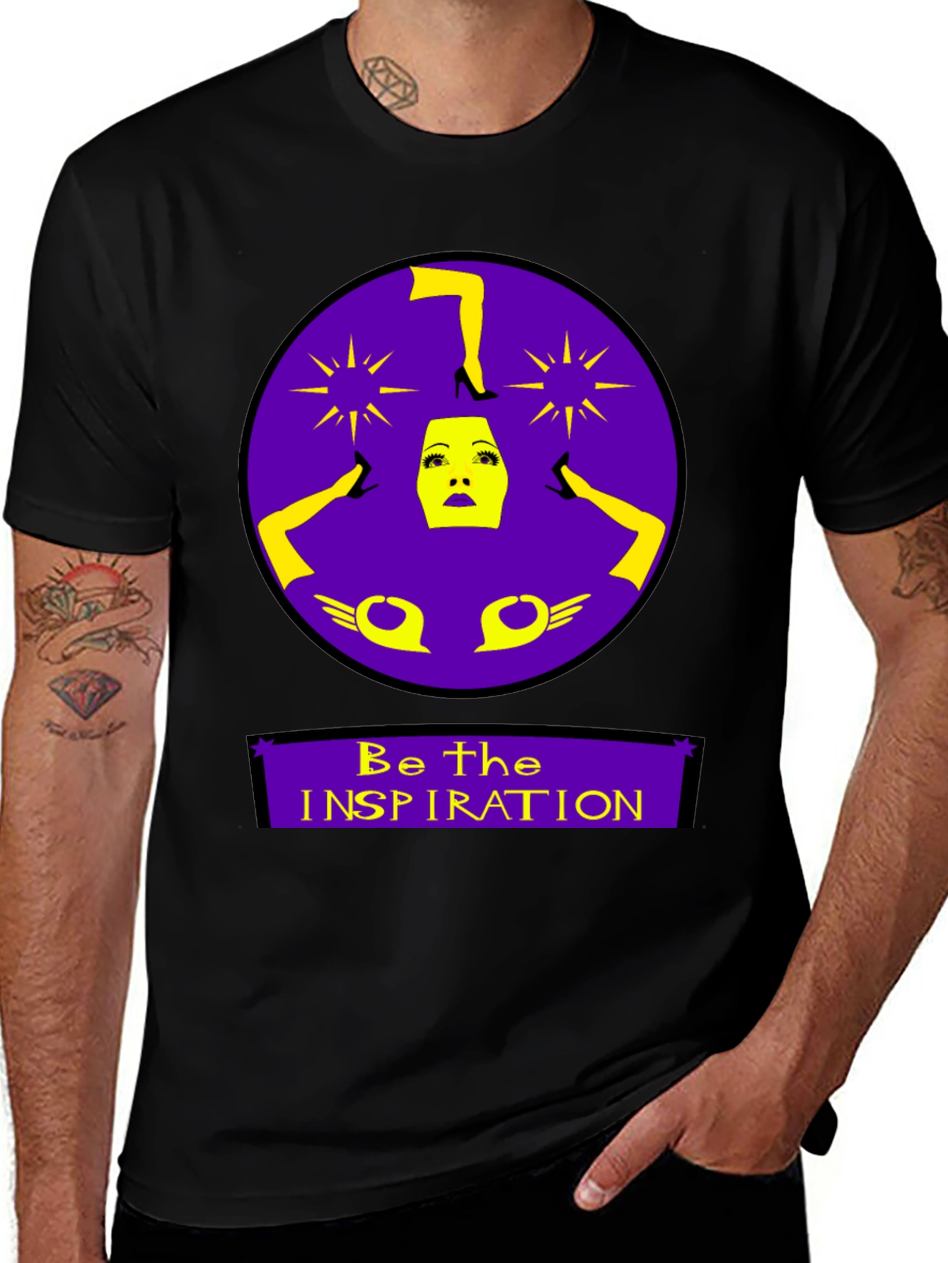 Variant 11 of Be the Inspiration Graphic T-Shirt