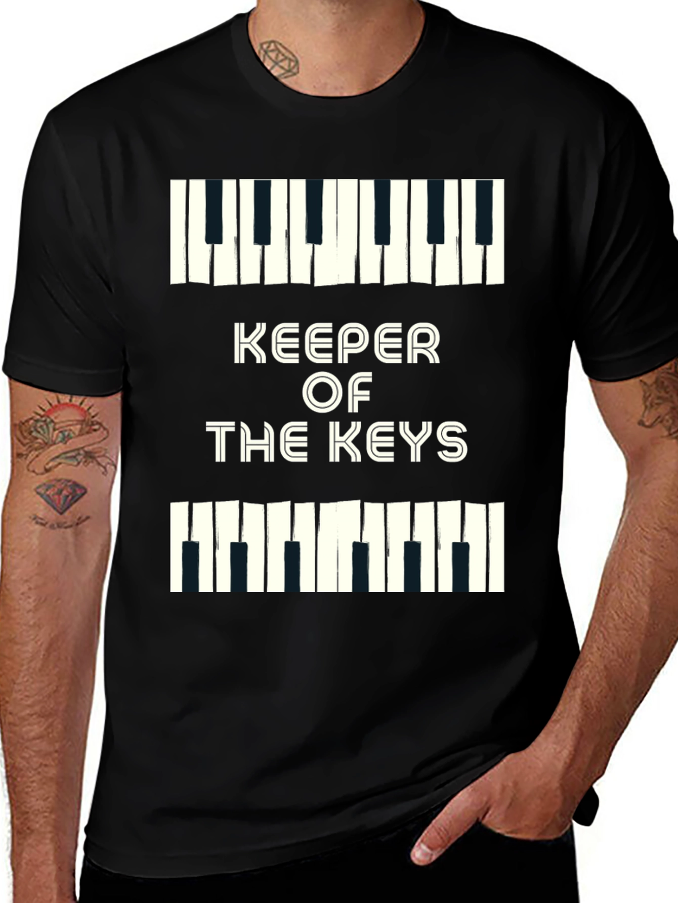Variant 20 of Keeper of the Keys Graphic Tee