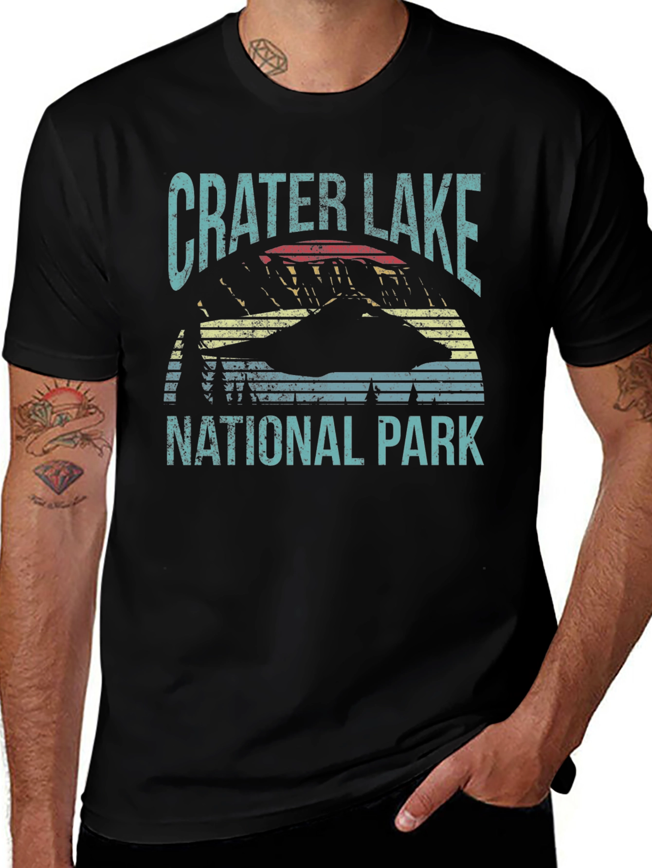 Crater Lake National Park Graphic T-Shirt
